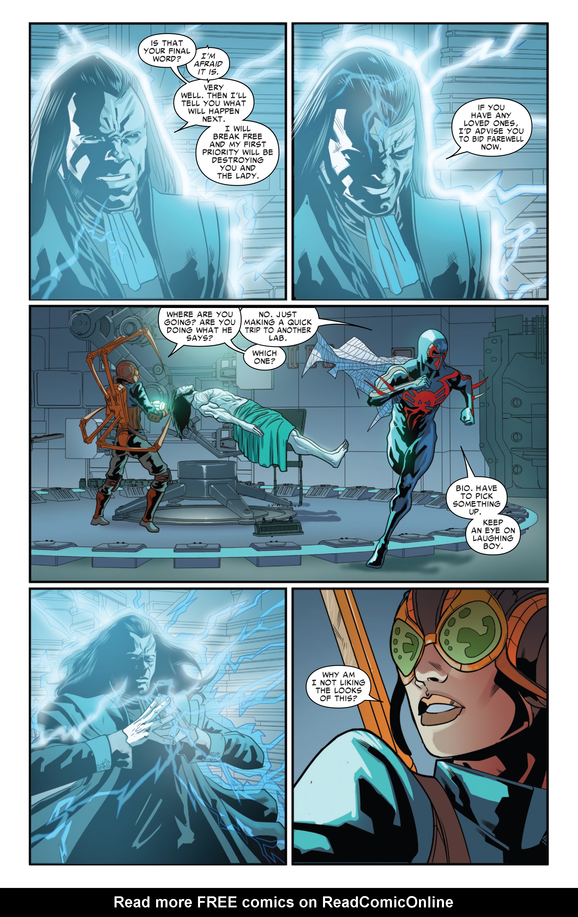 Read online Spider-Man 2099 (2014) comic -  Issue #7 - 9