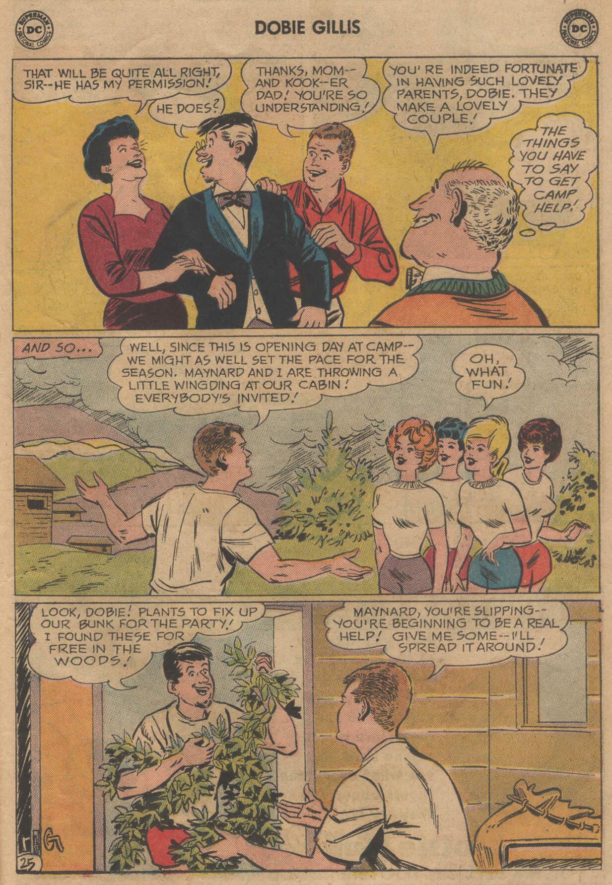 Read online Many Loves of Dobie Gillis comic -  Issue #15 - 31