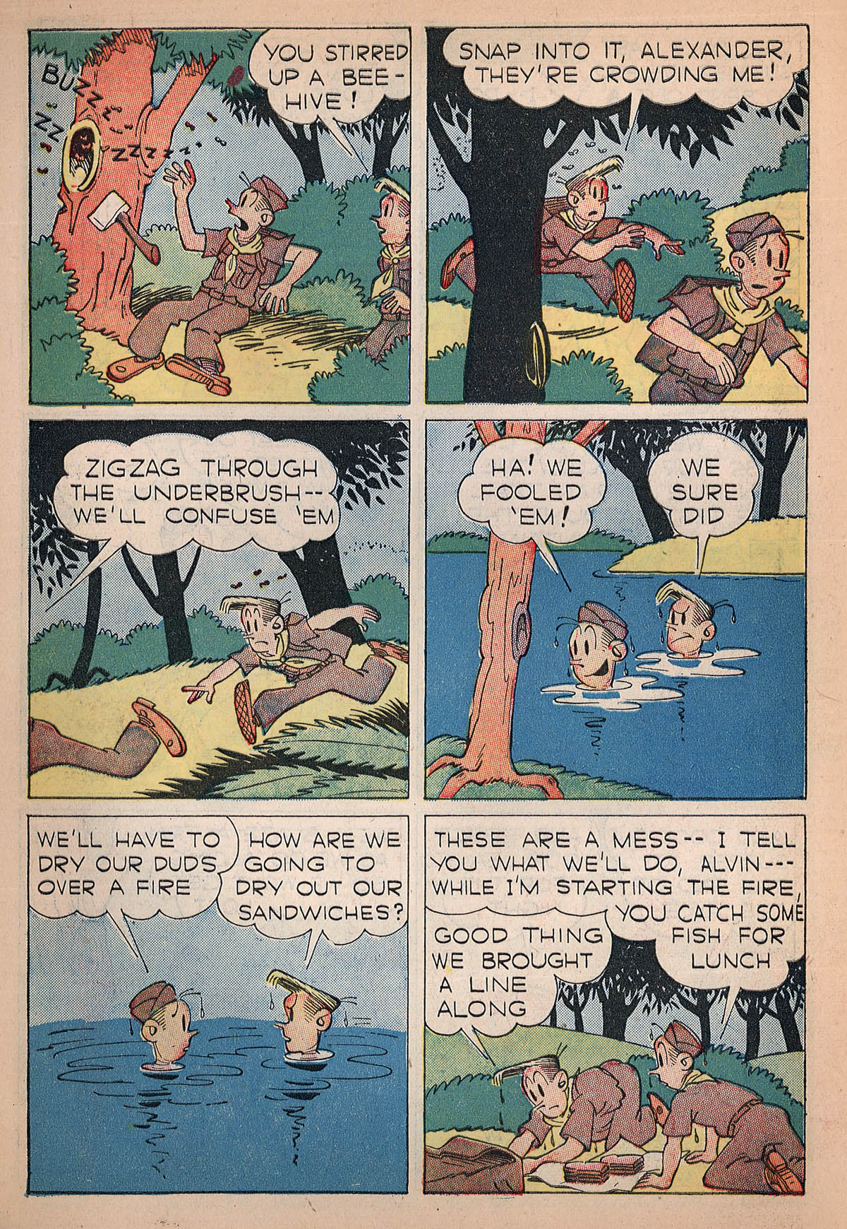 Read online Blondie Comics (1947) comic -  Issue #15 - 10