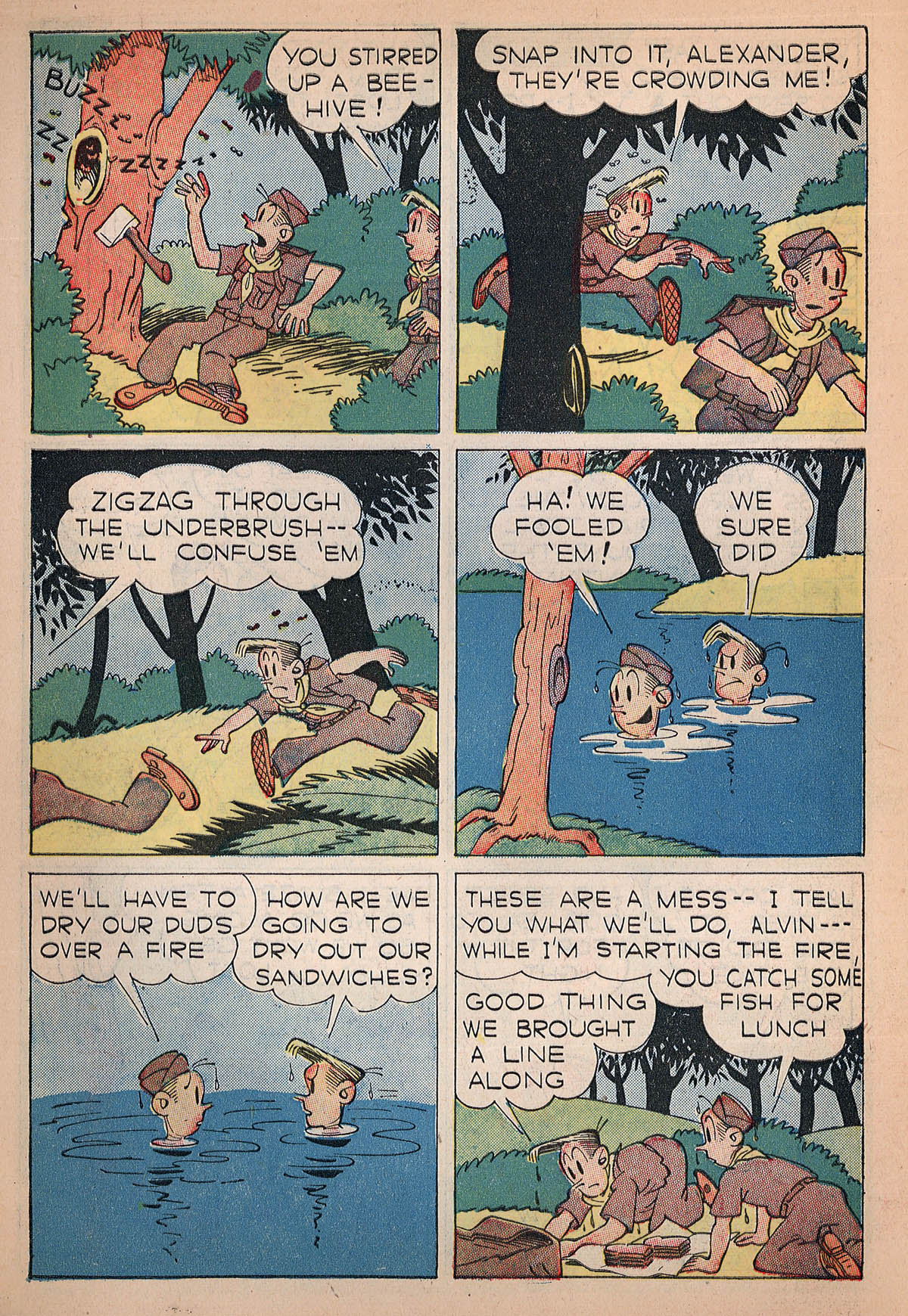 Read online Blondie Comics (1947) comic -  Issue #15 - 10