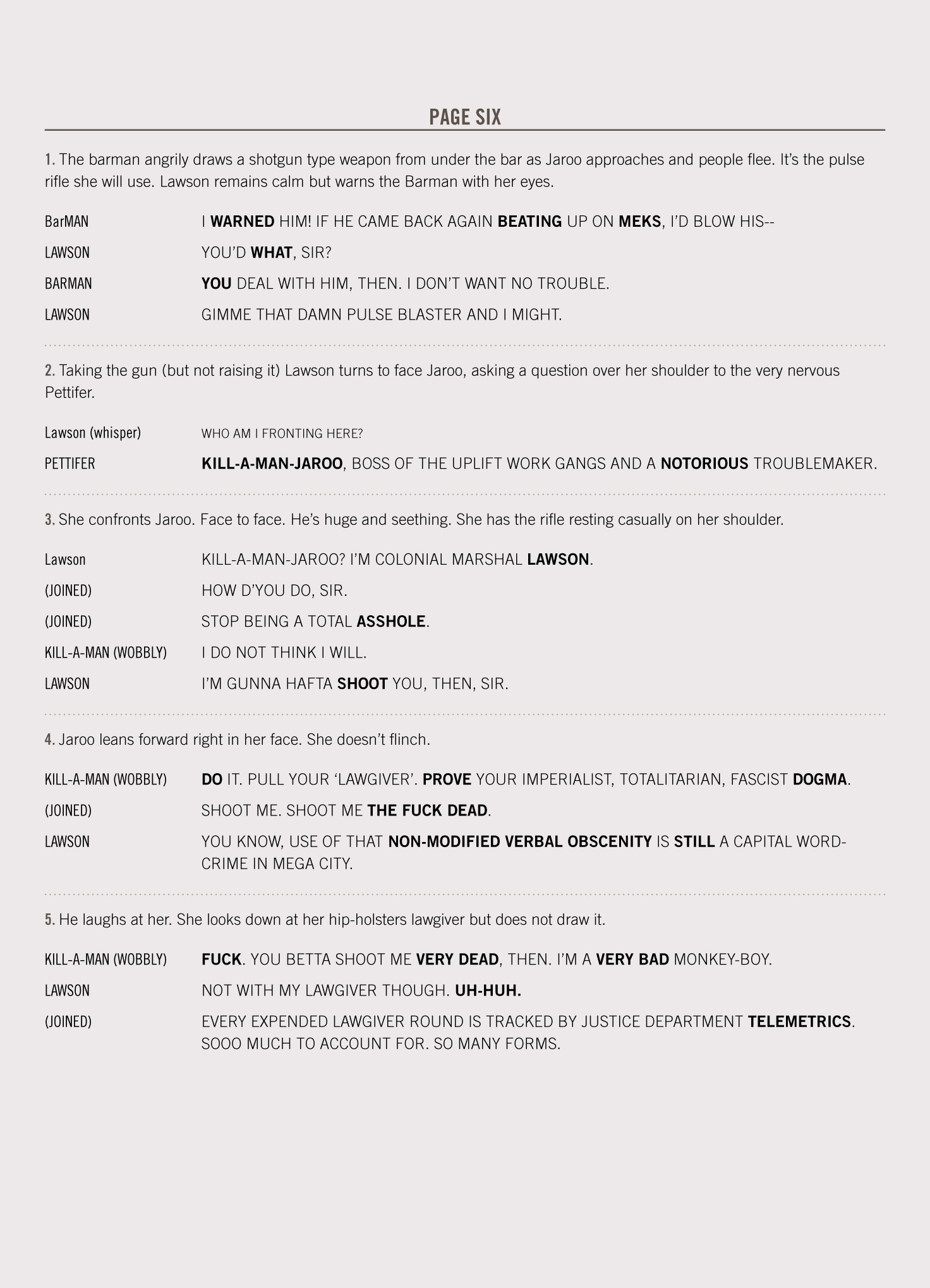 Read online 2000 AD Script Book comic -  Issue # TPB (Part 2) - 65