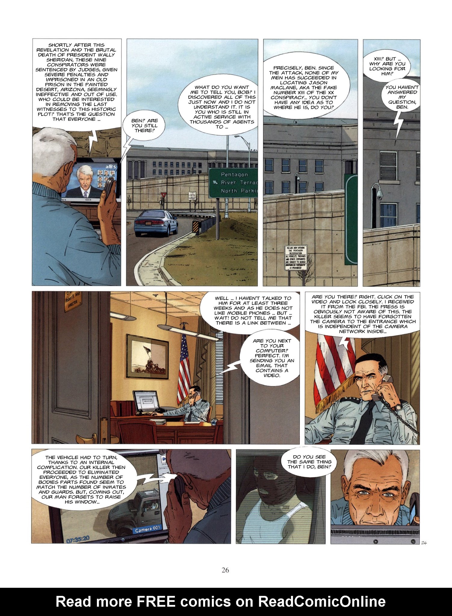 Read online XIII comic -  Issue #20 - 26