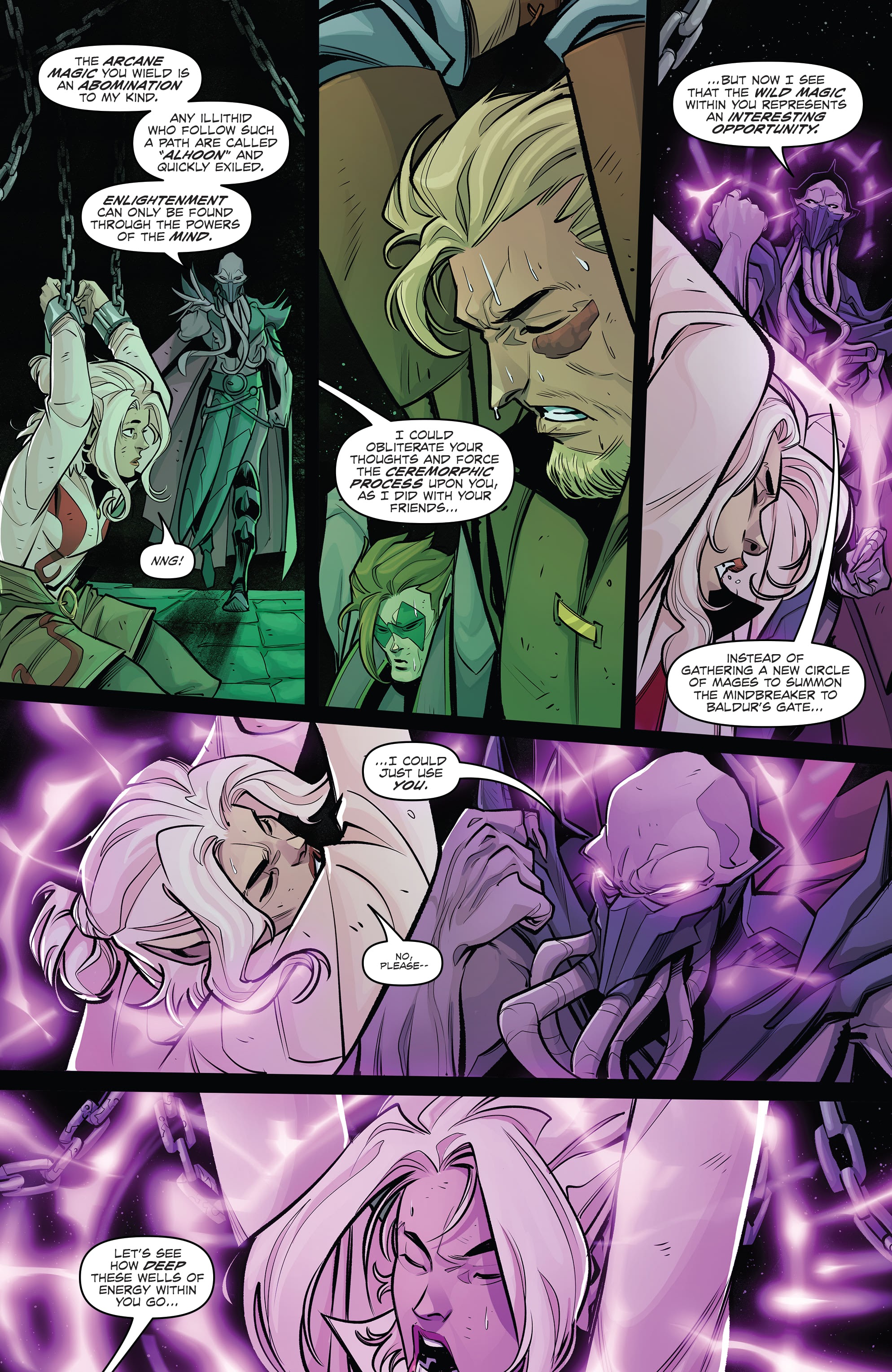 Read online Dungeons and Dragons Mindbreaker comic -  Issue #4 - 12