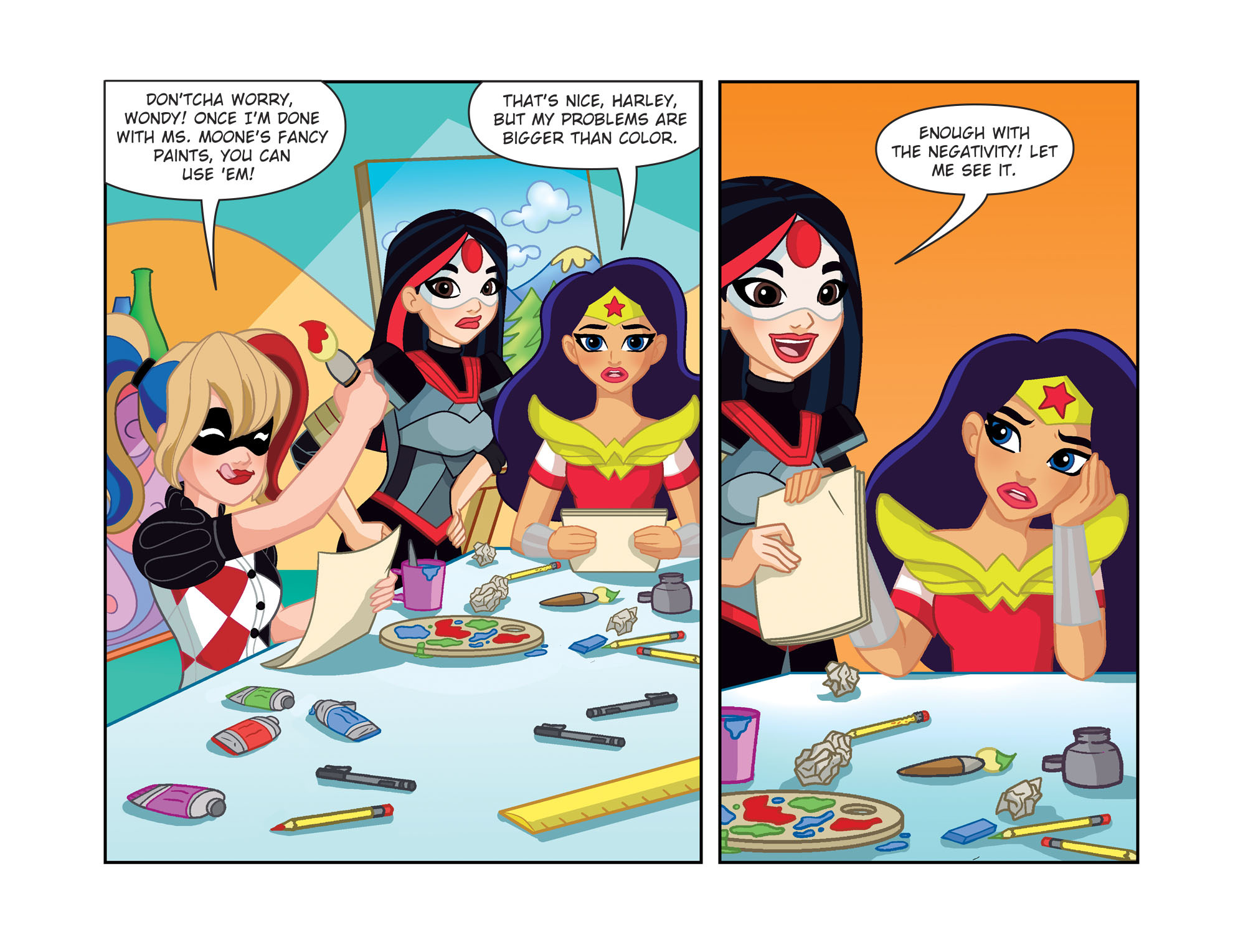 Read online DC Super Hero Girls: Out of the Bottle comic -  Issue #2 - 22