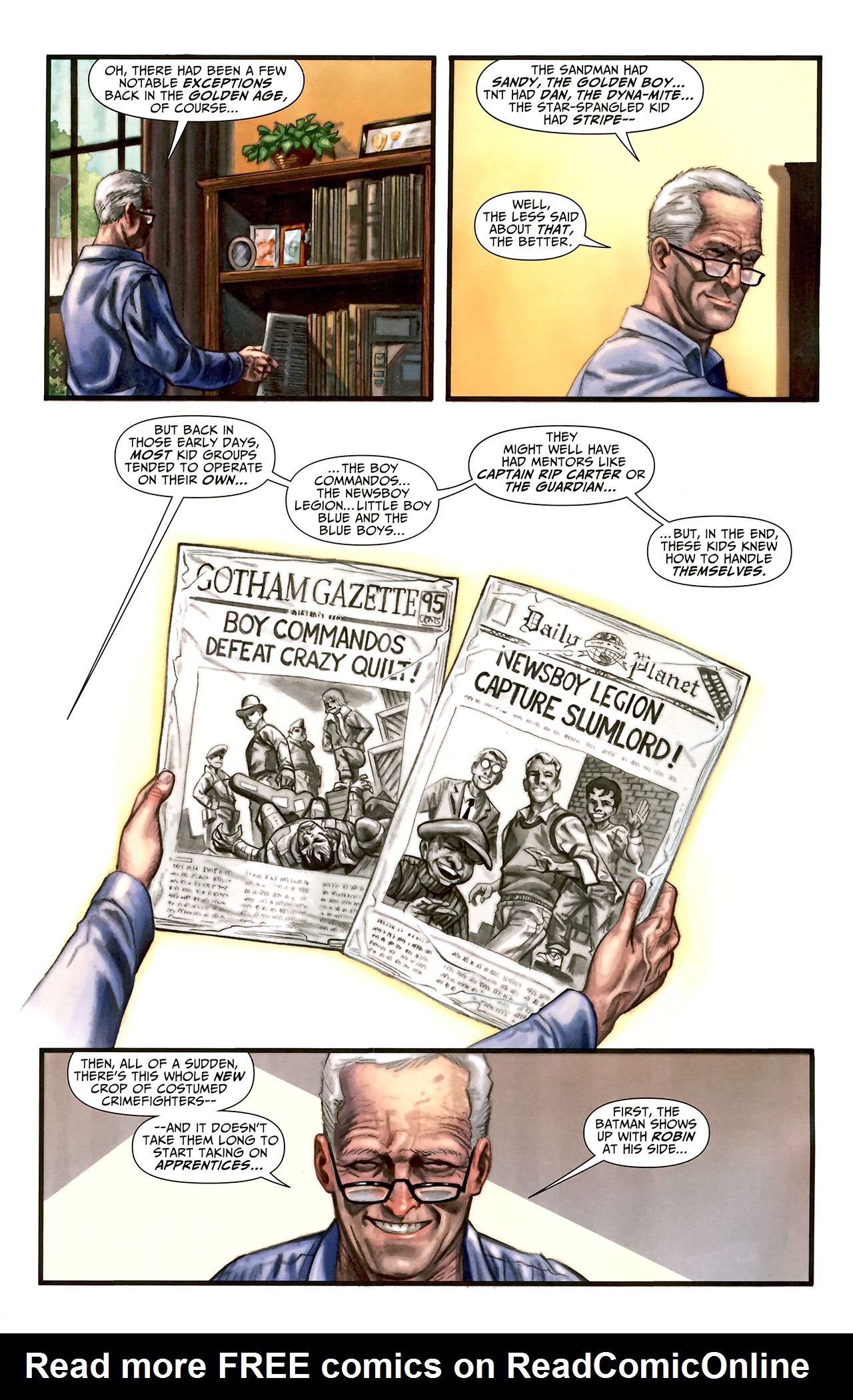 Read online DC Universe: Legacies comic -  Issue #4 - 4