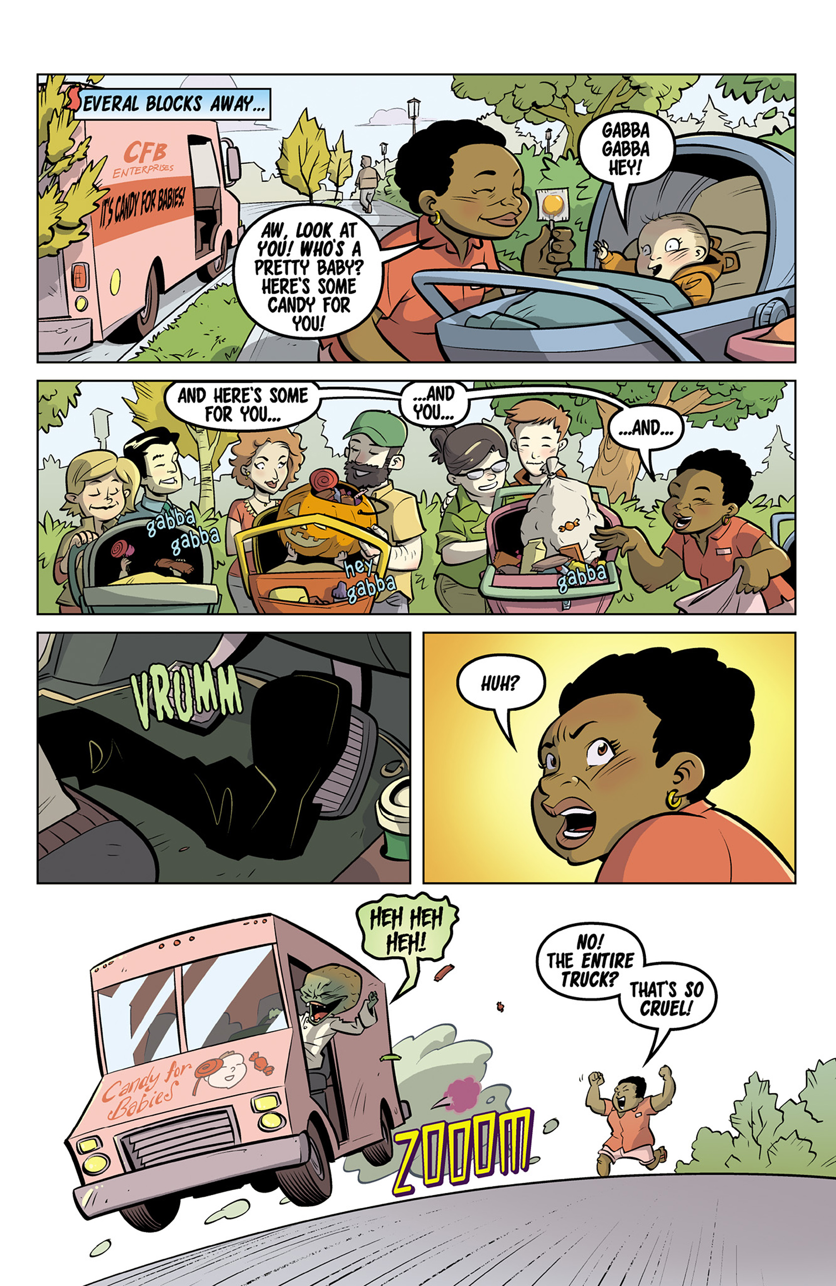 Read online Plants vs. Zombies: Bully For You comic -  Issue #1 - 8