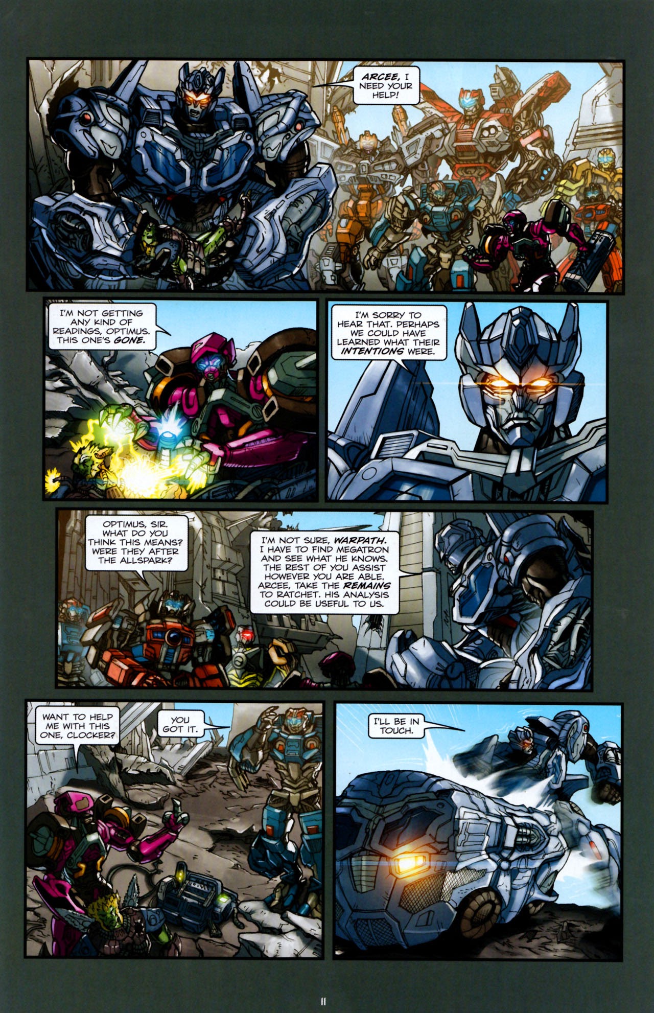 Read online Transformers: Defiance comic -  Issue #2 - 12