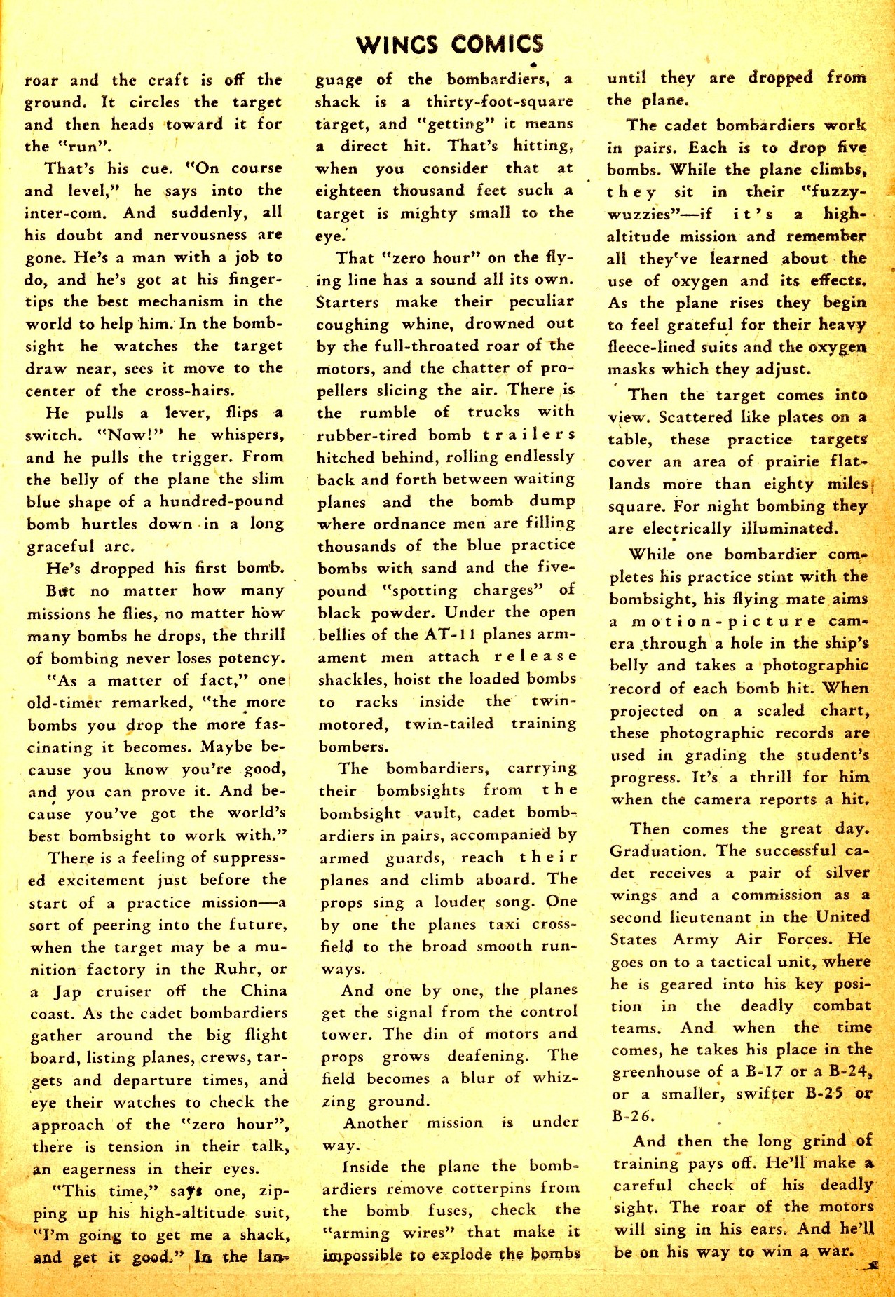 Read online Wings Comics comic -  Issue #52 - 43