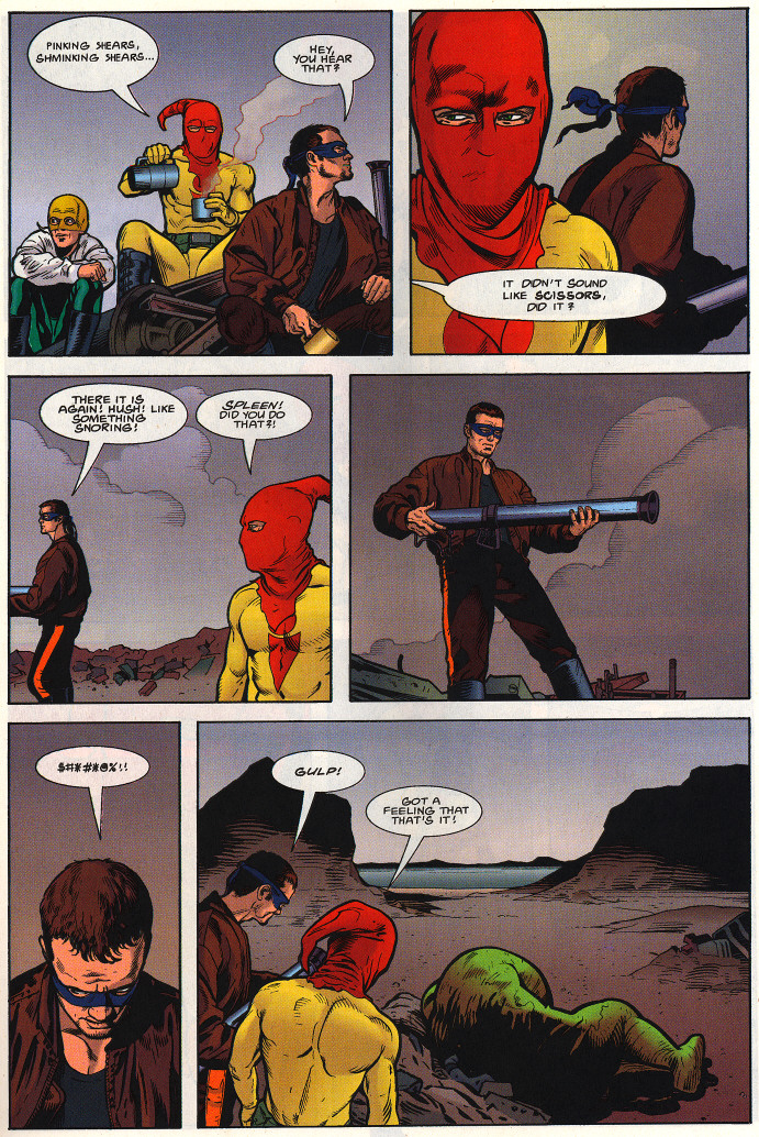 Read online Bob Burden's Original Mysterymen Comics comic -  Issue #1 - 14
