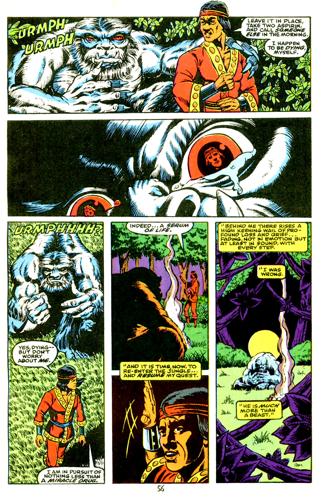 Read online Master of Kung Fu: Bleeding Black comic -  Issue # Full - 57