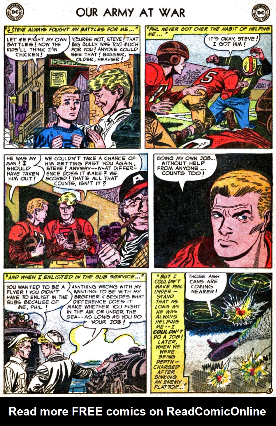 Read online Our Army at War (1952) comic -  Issue #25 - 5