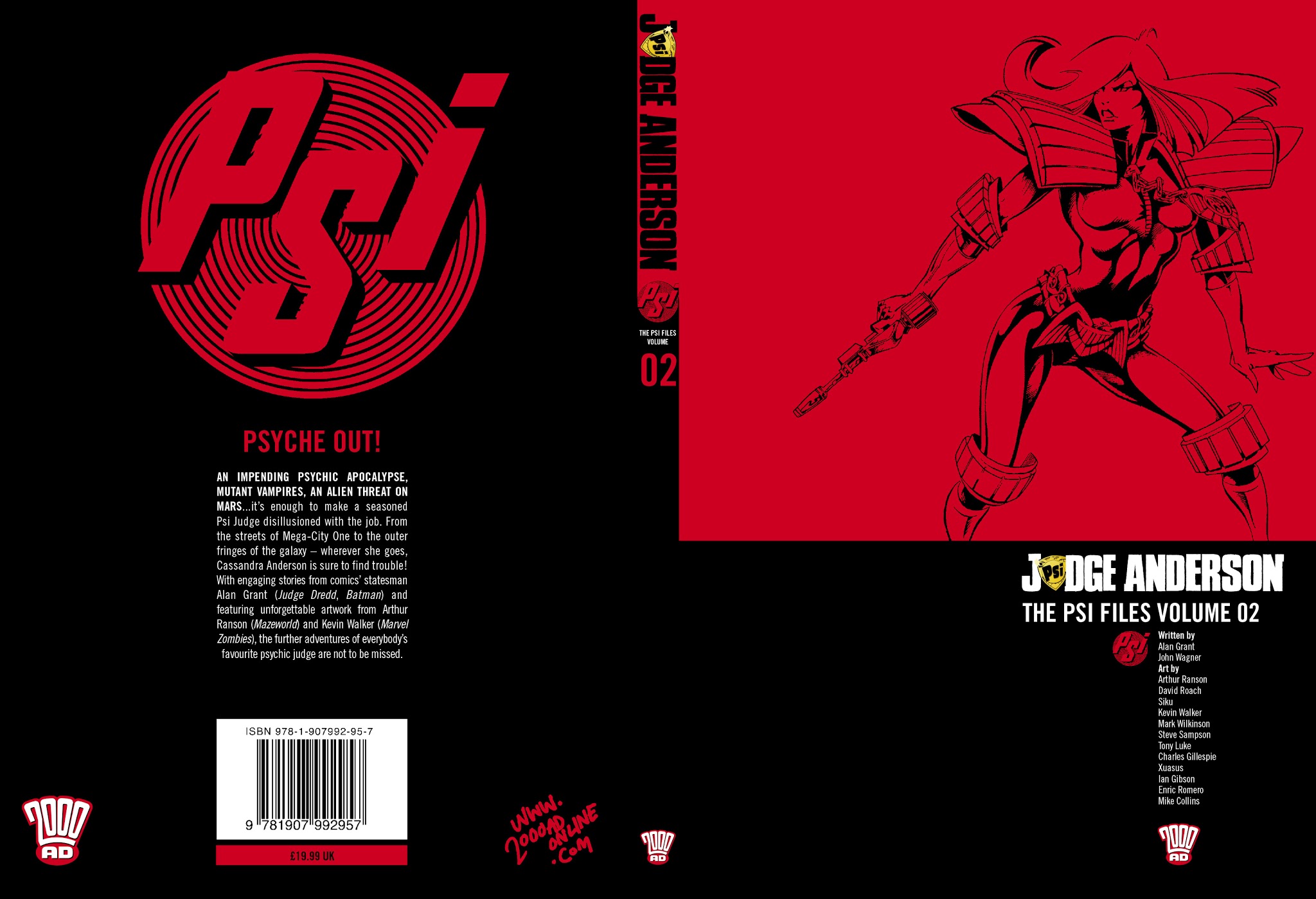 Read online Judge Anderson: The Psi Files comic -  Issue # TPB 2 - 1