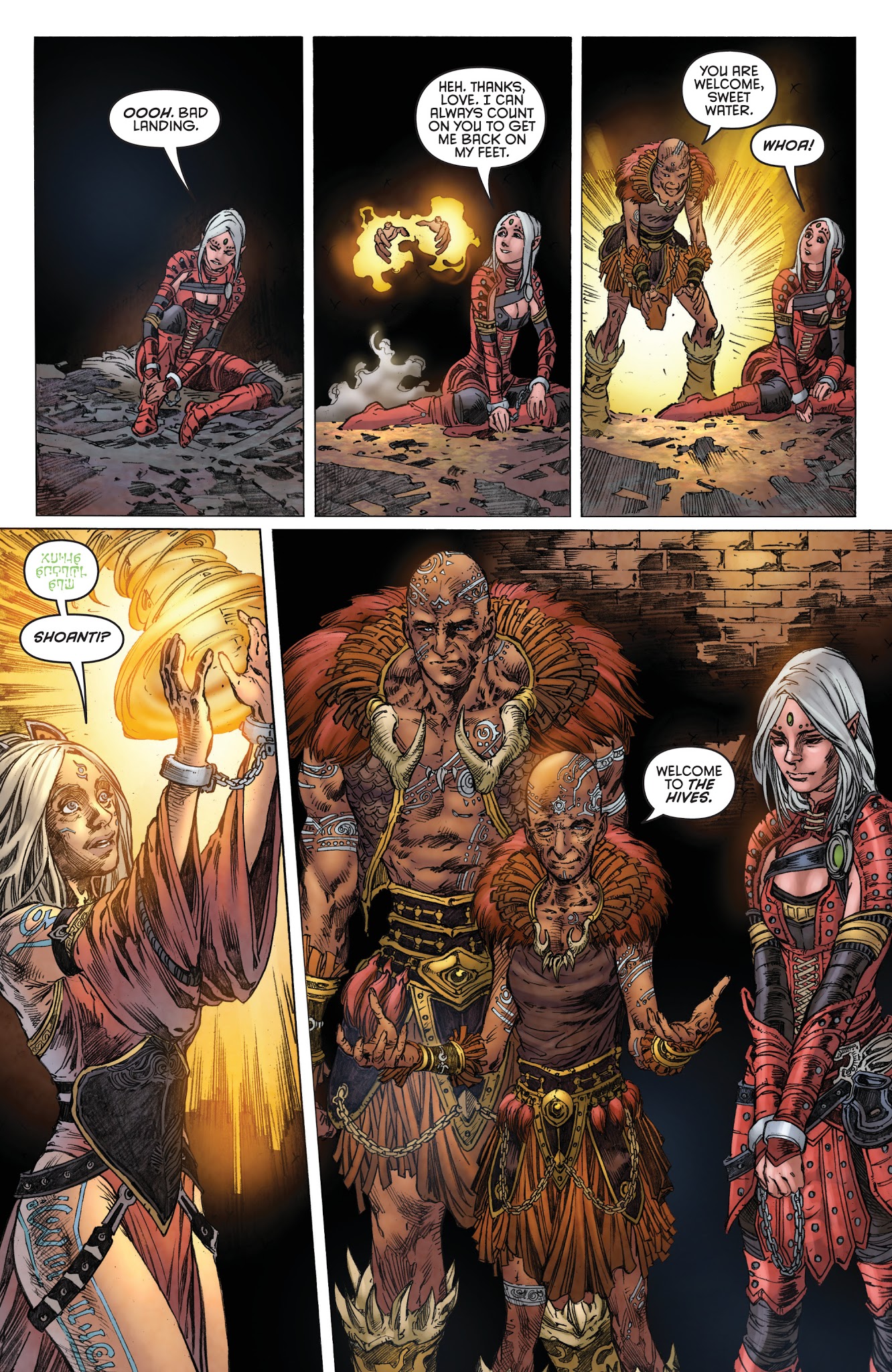 Read online Pathfinder: Runescars comic -  Issue #3 - 12