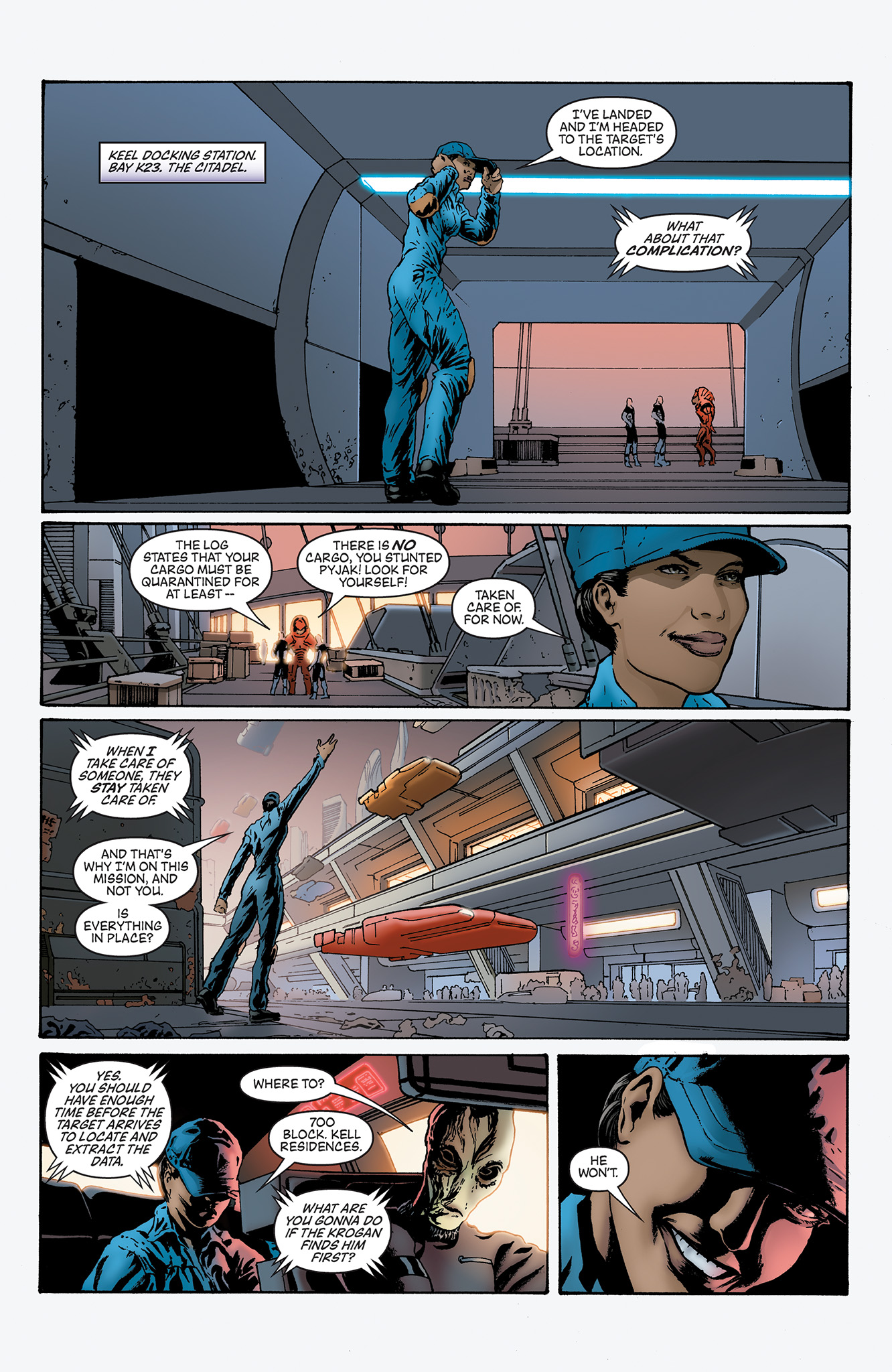 Read online Mass Effect: Foundation comic -  Issue #2 - 5