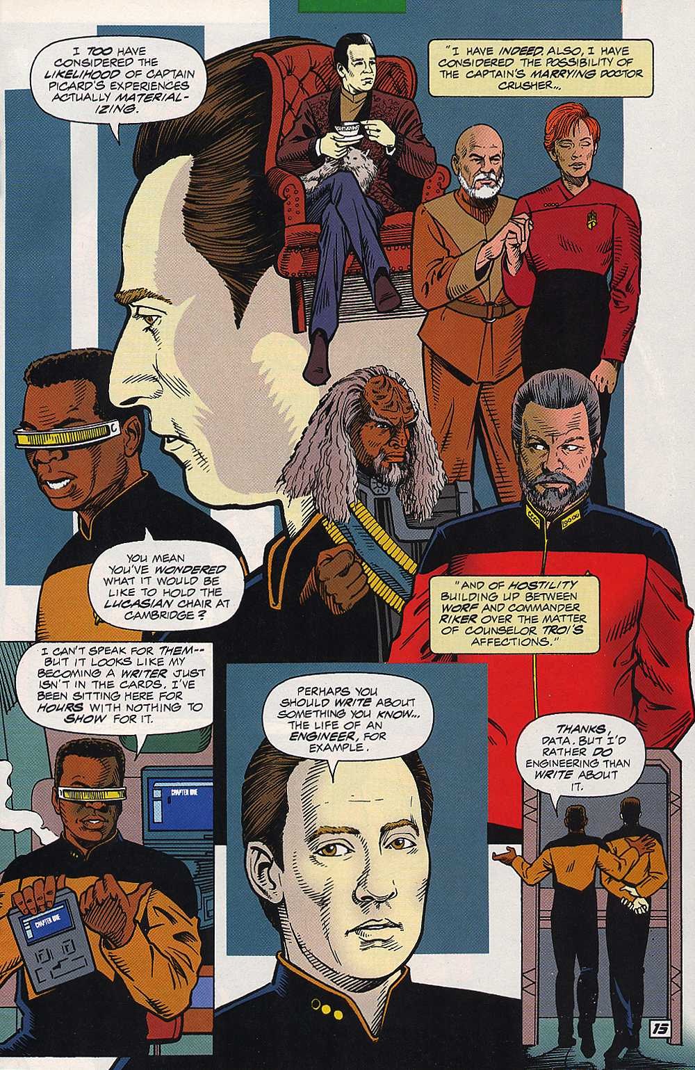 Read online Star Trek: The Next Generation (1989) comic -  Issue #71 - 15