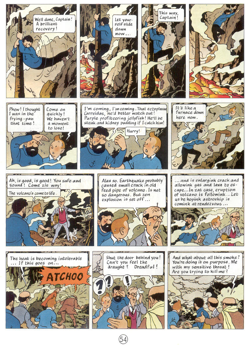 Read online The Adventures of Tintin comic -  Issue #22 - 55