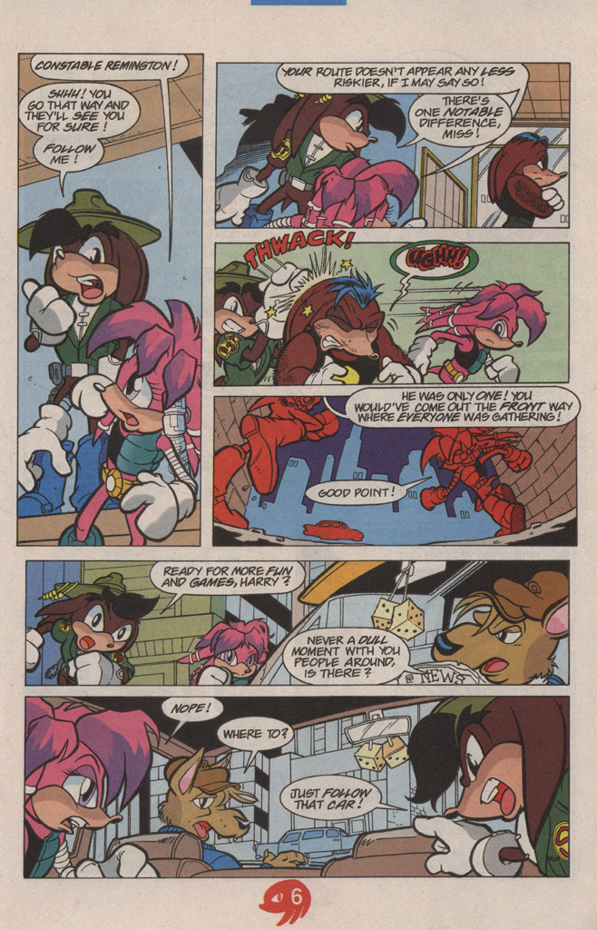 Read online Knuckles the Echidna comic -  Issue #15 - 11