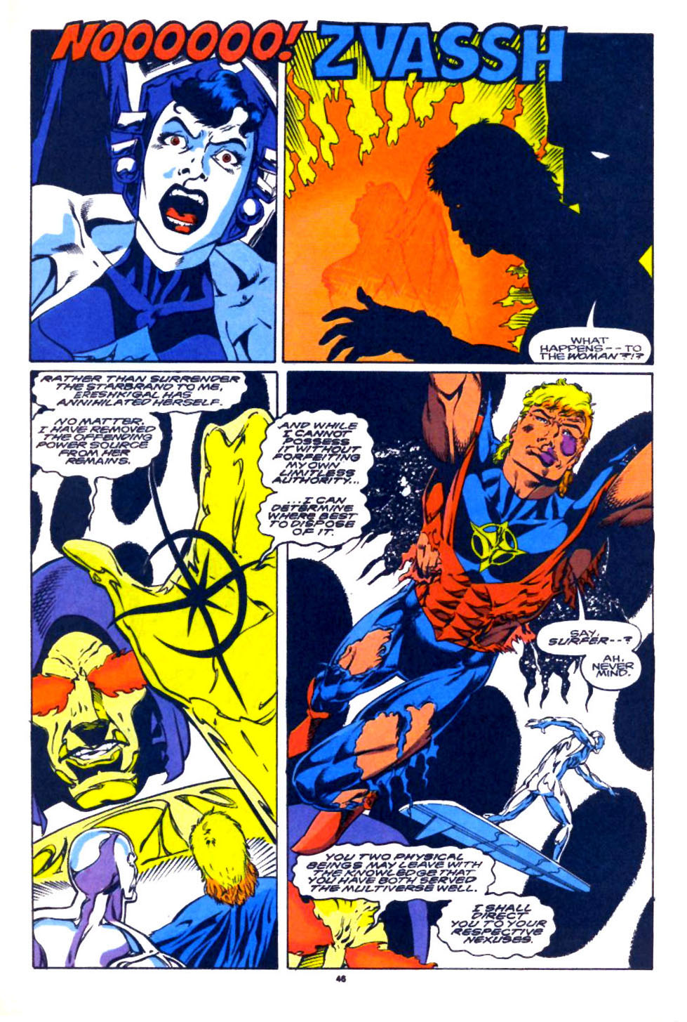 Read online Quasar comic -  Issue #50 - 40
