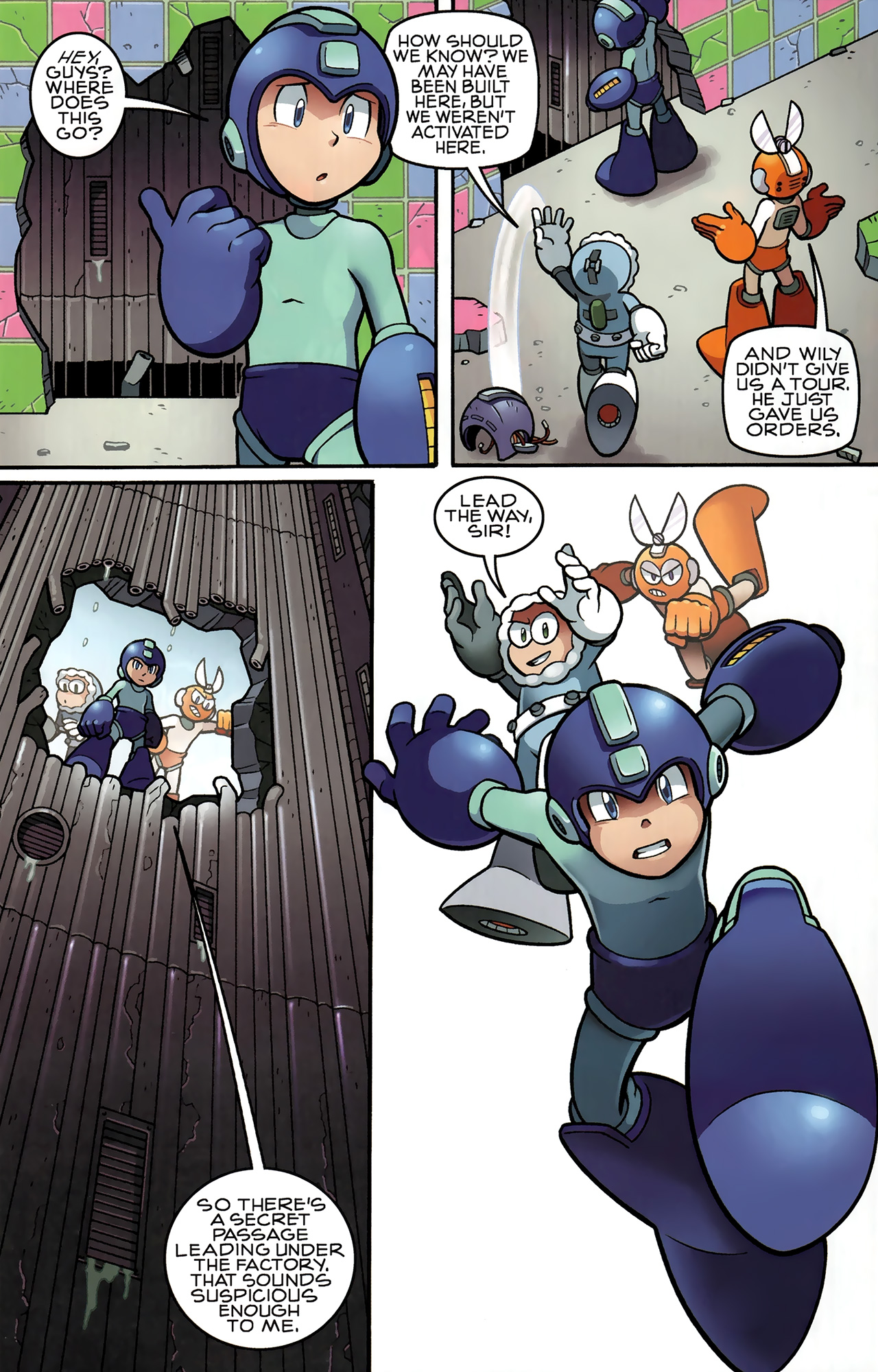 Read online Mega Man comic -  Issue #6 - 17