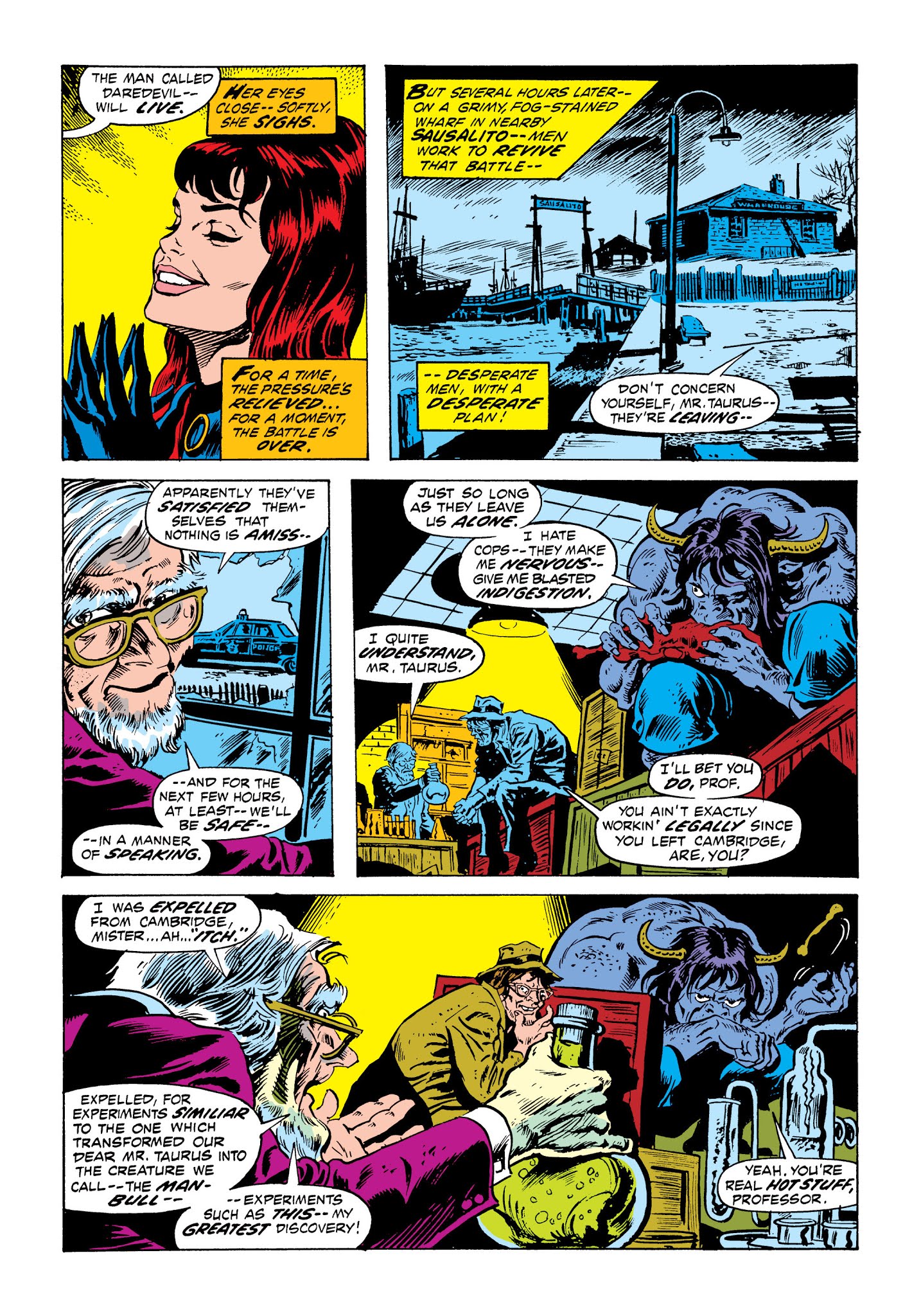 Read online Marvel Masterworks: Daredevil comic -  Issue # TPB 9 - 50