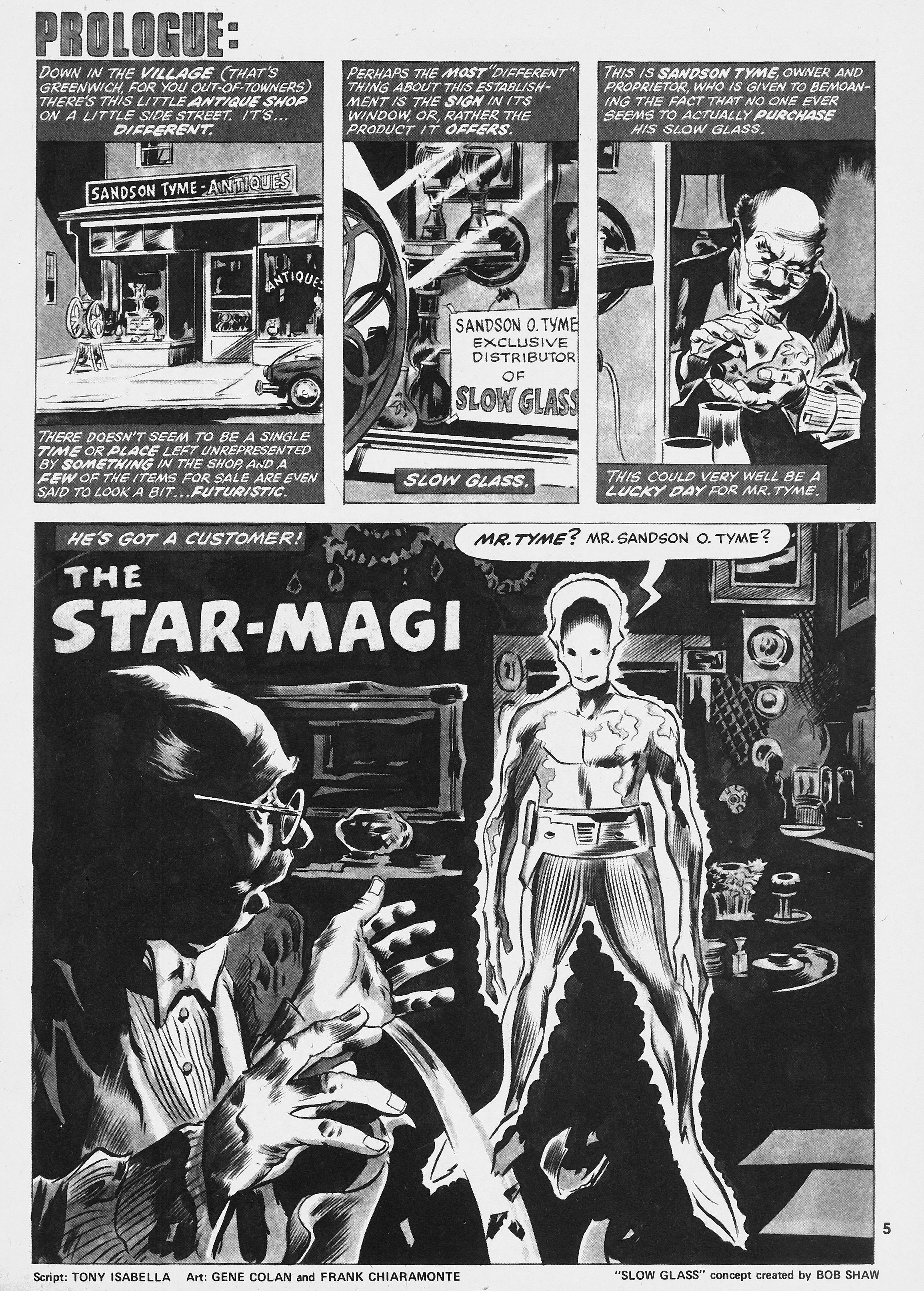 Read online Unknown Worlds of Science Fiction comic -  Issue #3 - 5