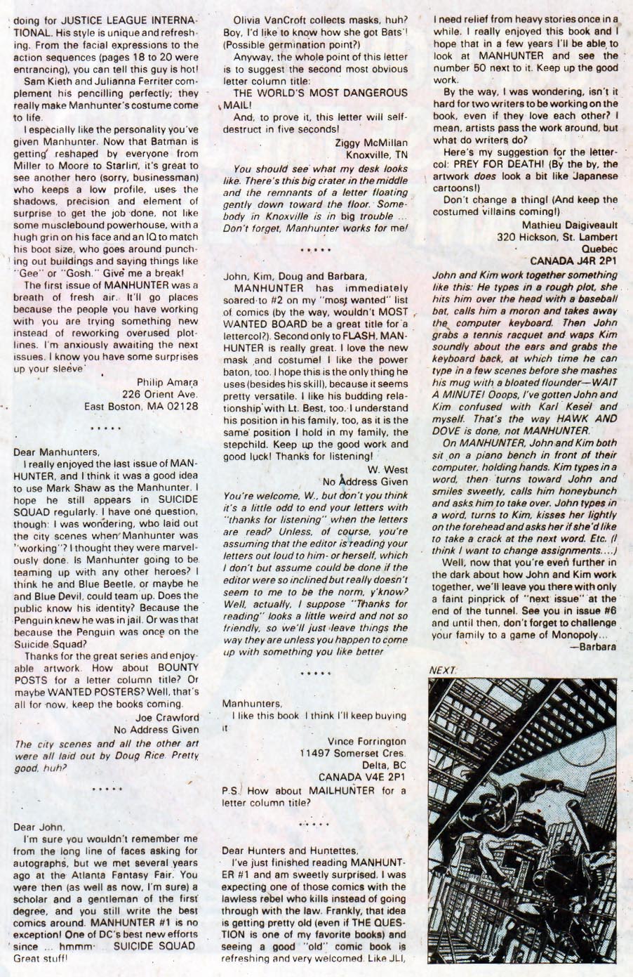 Read online Manhunter (1988) comic -  Issue #5 - 25