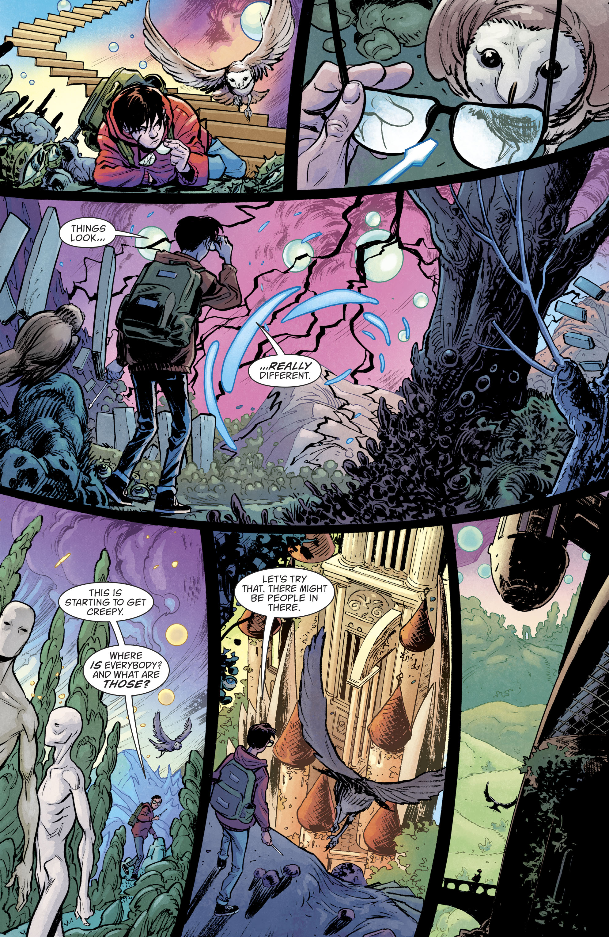 Read online Books of Magic (2018) comic -  Issue #5 - 5