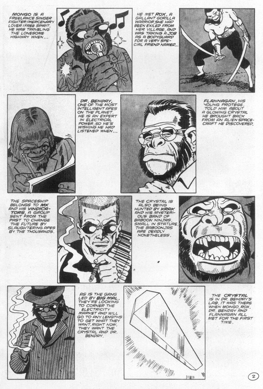 Read online Ape City comic -  Issue #3 - 4