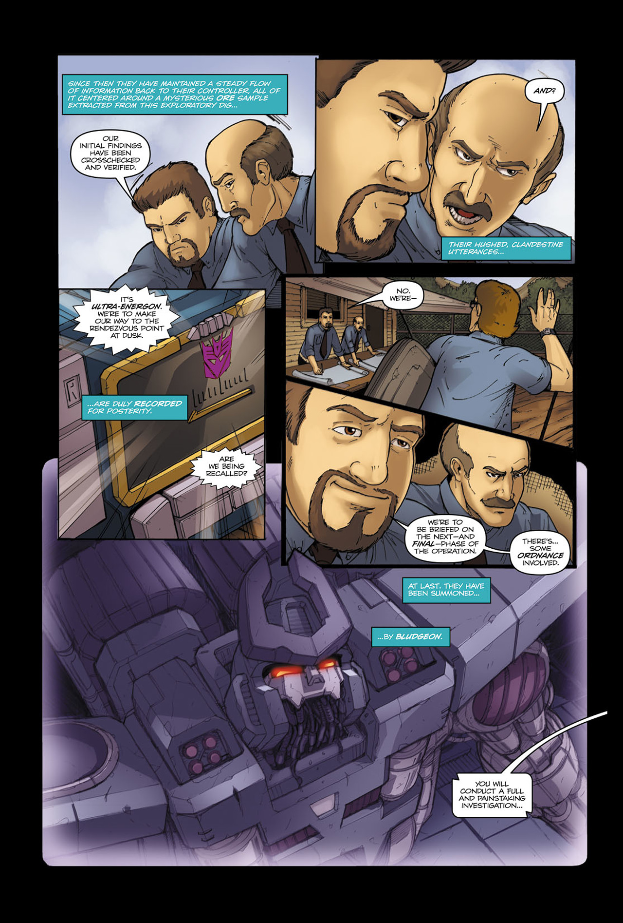 Read online Transformers Spotlight: Soundwave comic -  Issue # Full - 5