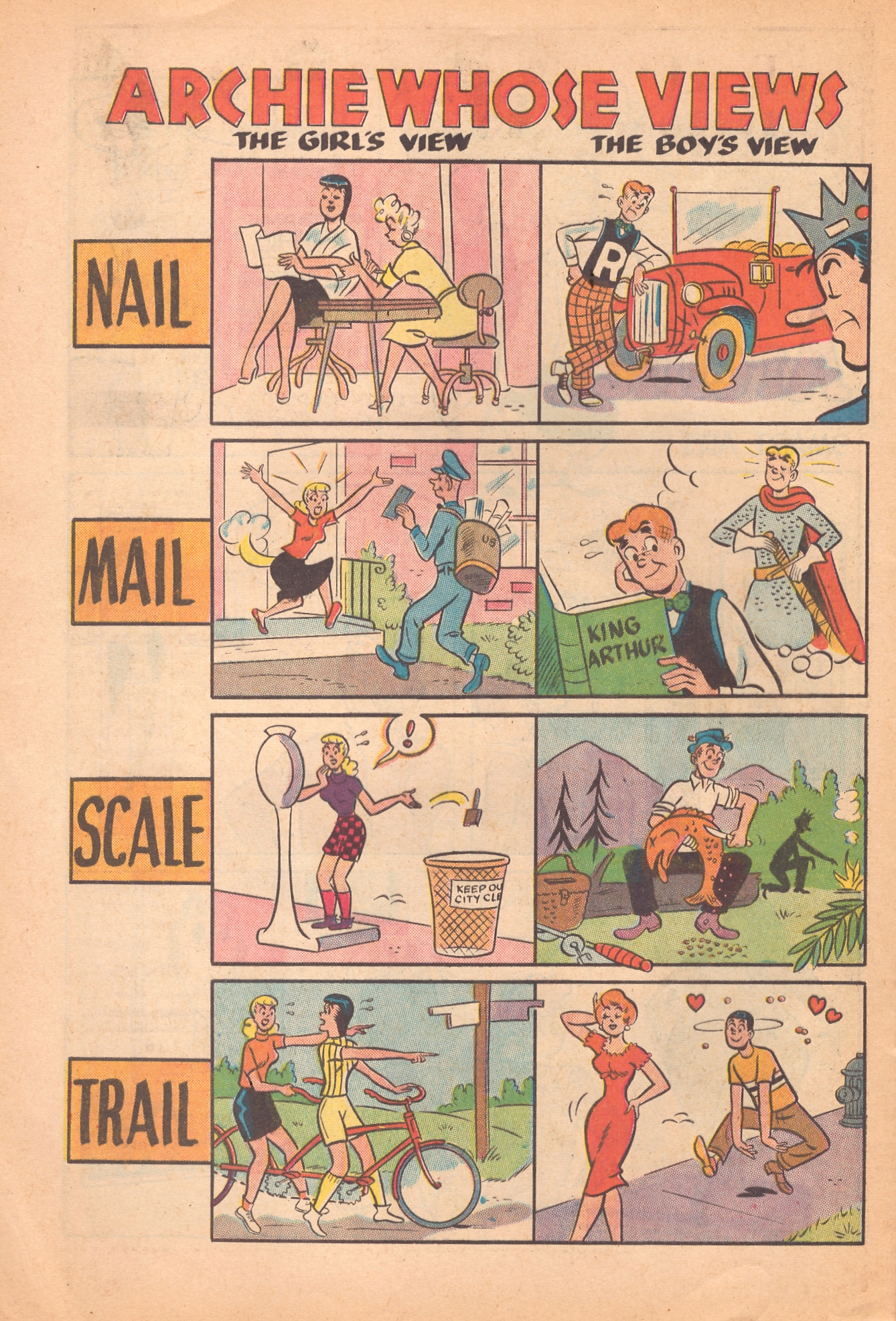 Read online Archie's Joke Book Magazine comic -  Issue #58 - 24
