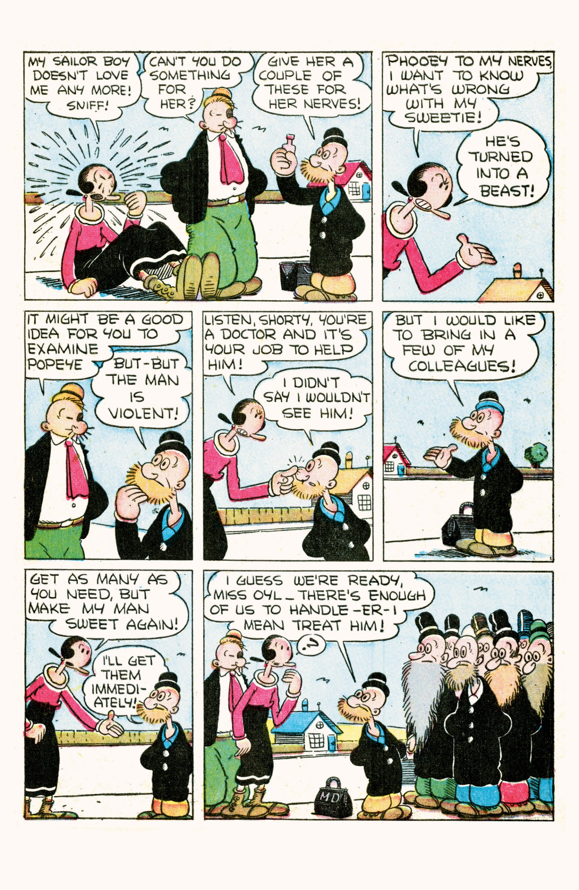 Read online Classic Popeye comic -  Issue #3 - 40