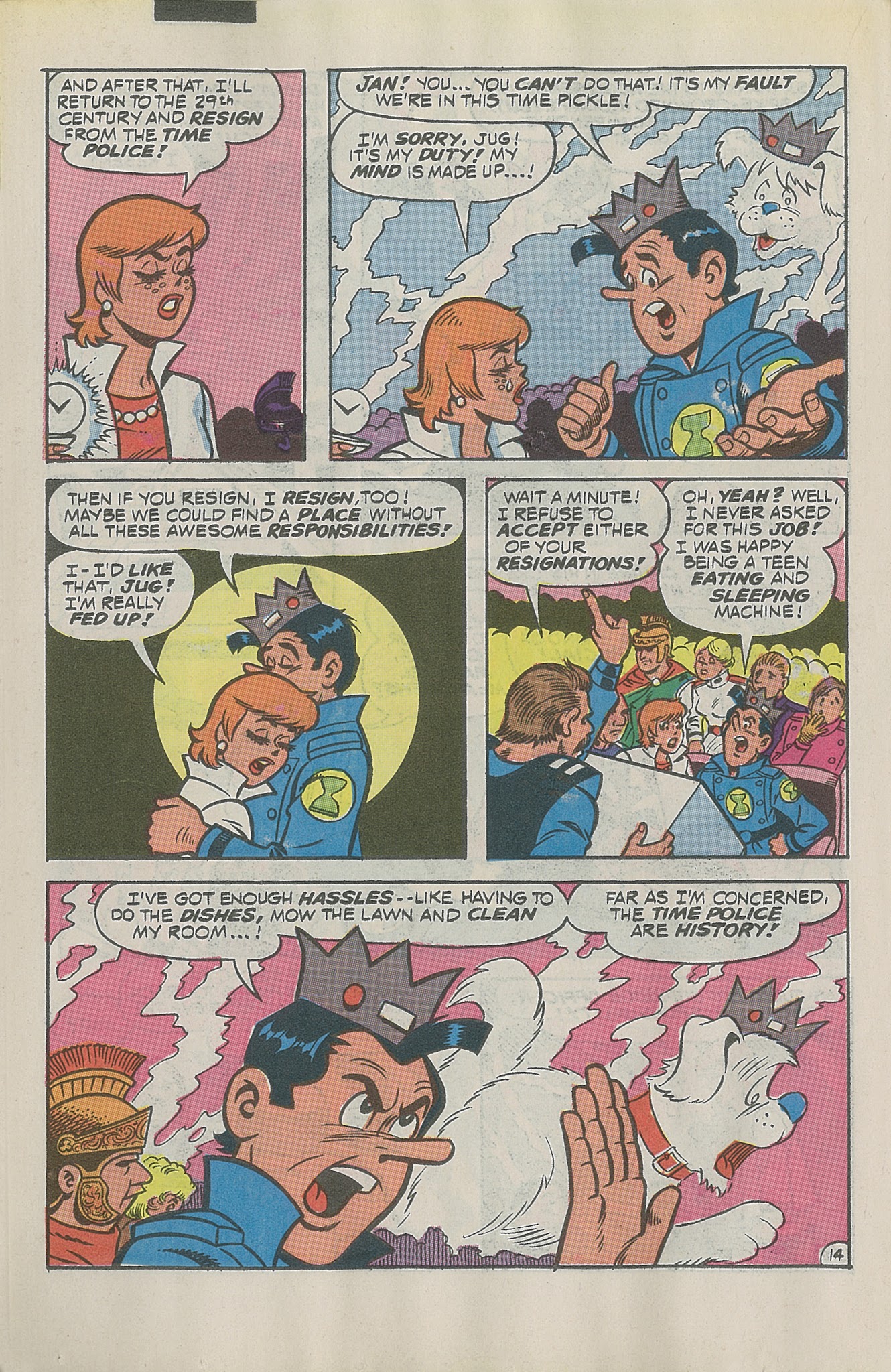 Read online Jughead's Time Police comic -  Issue #3 - 22