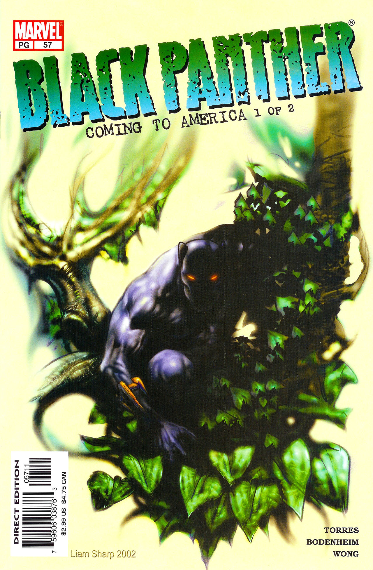 Read online Black Panther (1998) comic -  Issue #57 - 1