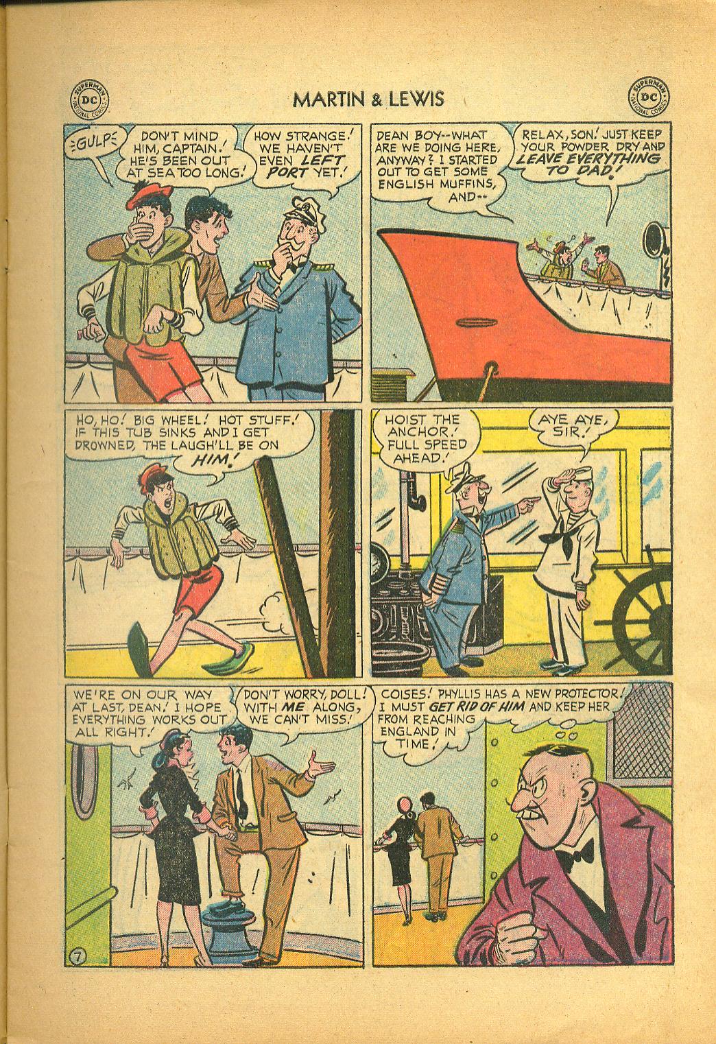 Read online The Adventures of Dean Martin and Jerry Lewis comic -  Issue #27 - 9