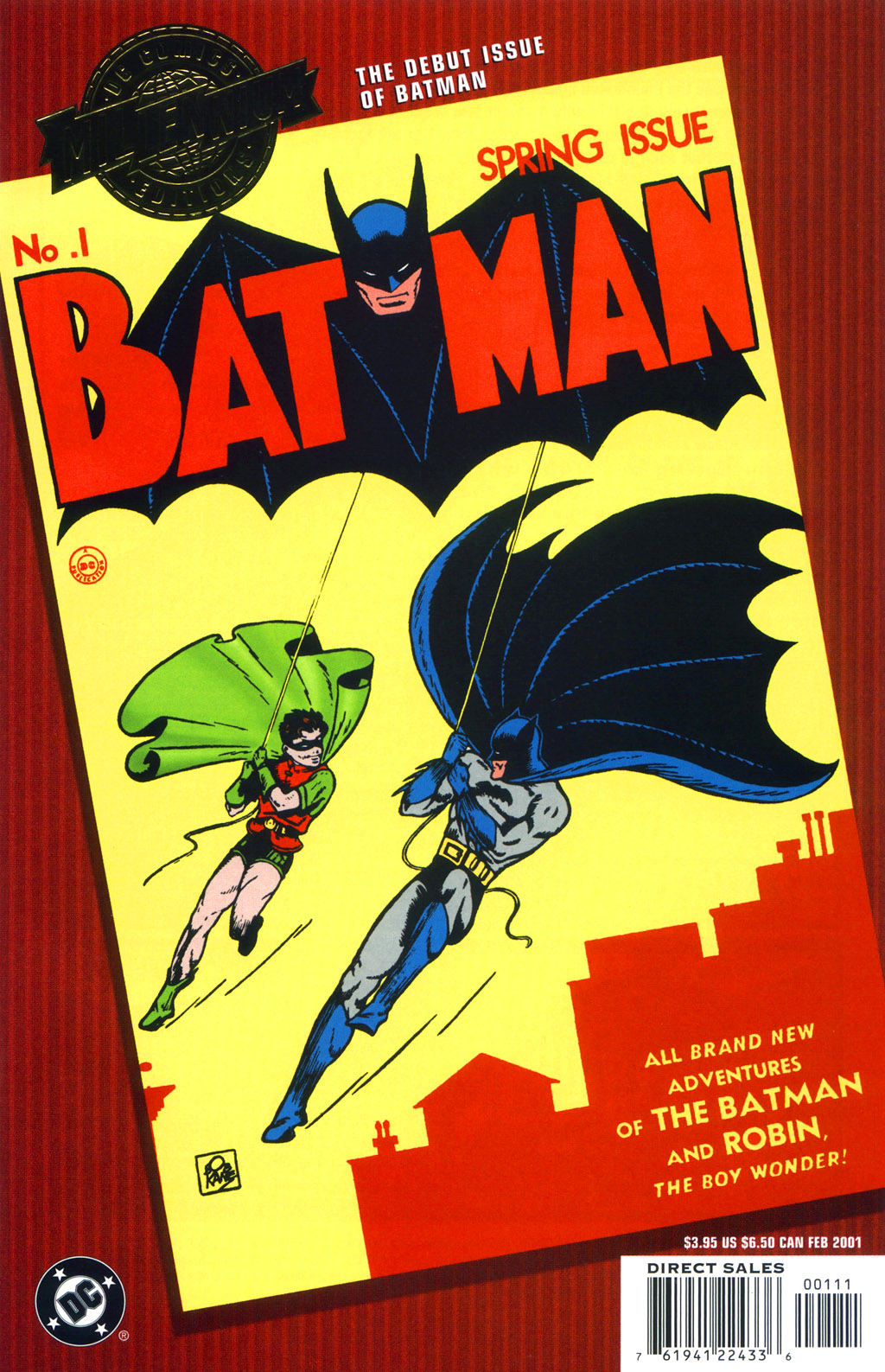Read online Millennium Edition: Batman 1 comic -  Issue # Full - 1