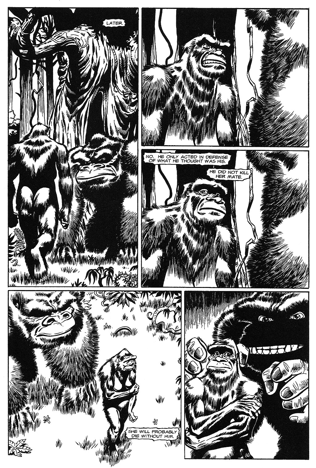 Read online Cavewoman: Missing Link comic -  Issue #4 - 23