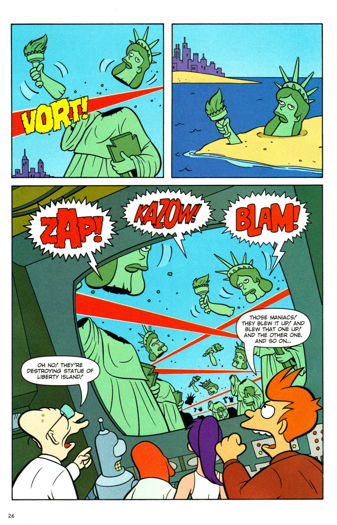 Read online Futurama Comics comic -  Issue #31 - 20