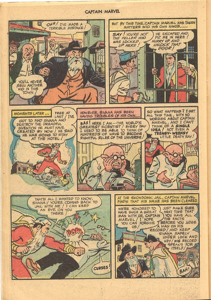 Read online Captain Marvel Adventures comic -  Issue #72 - 32