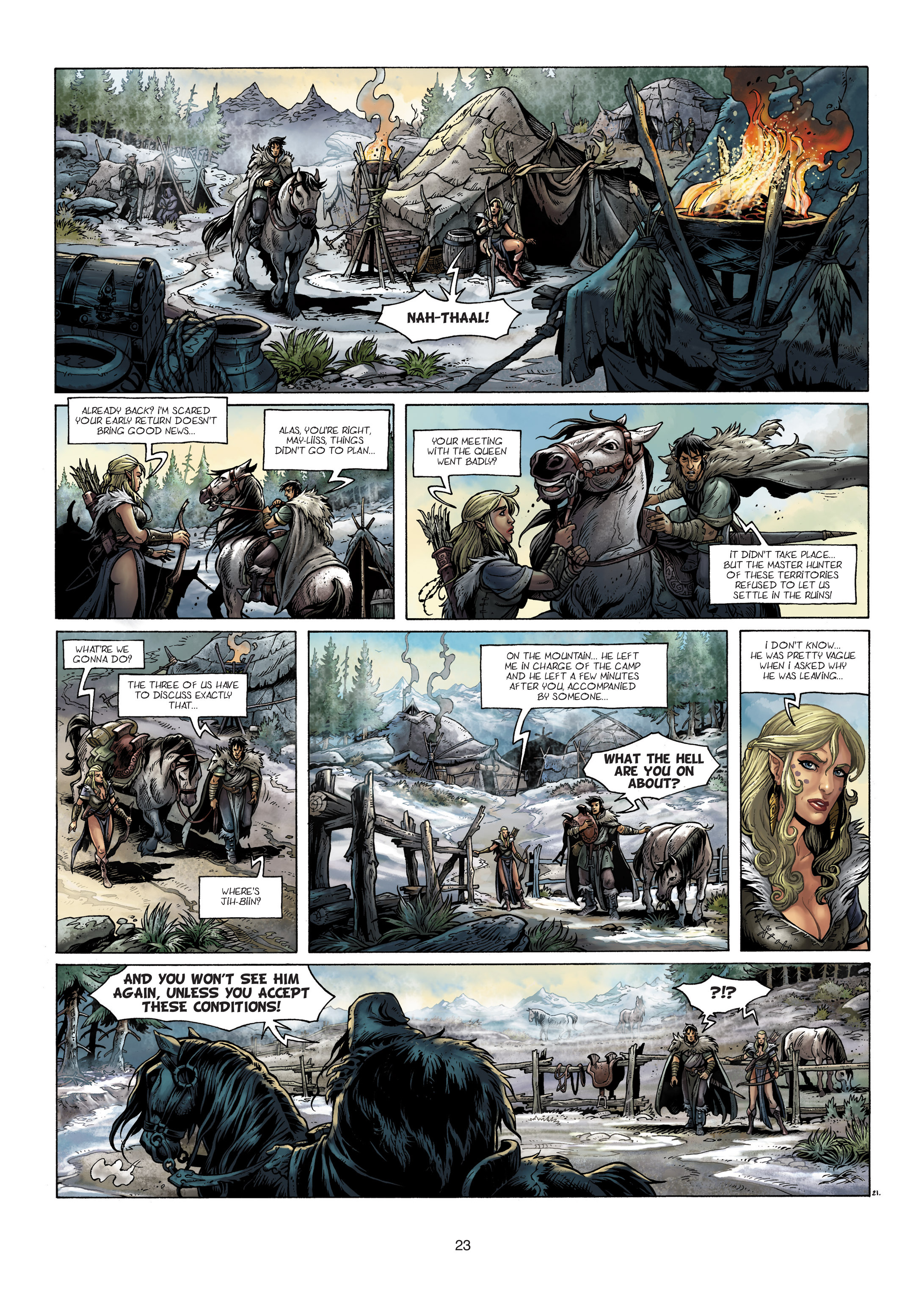 Read online Elves comic -  Issue #4 - 23