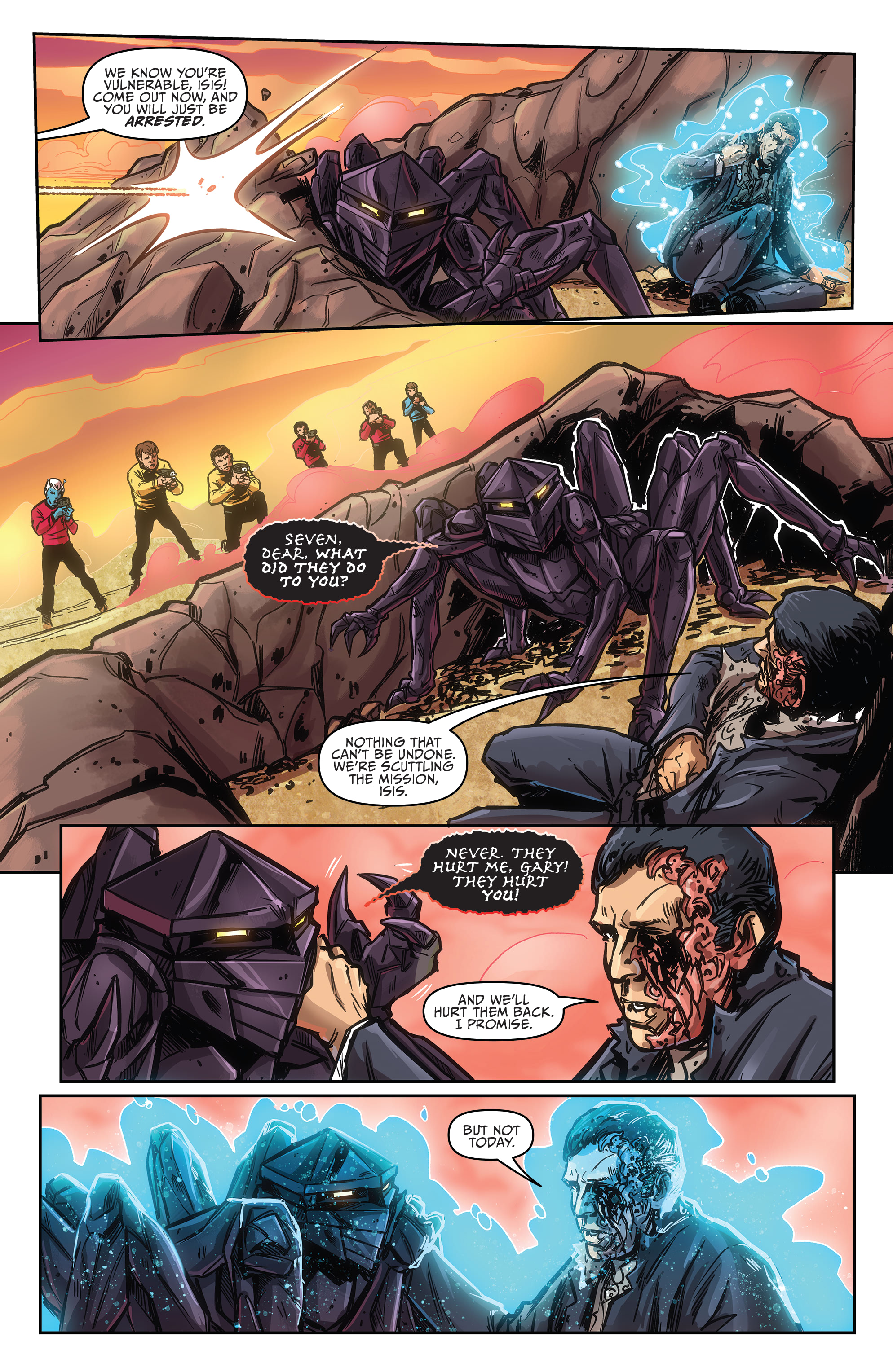 Read online Star Trek: Year Five comic -  Issue #12 - 17