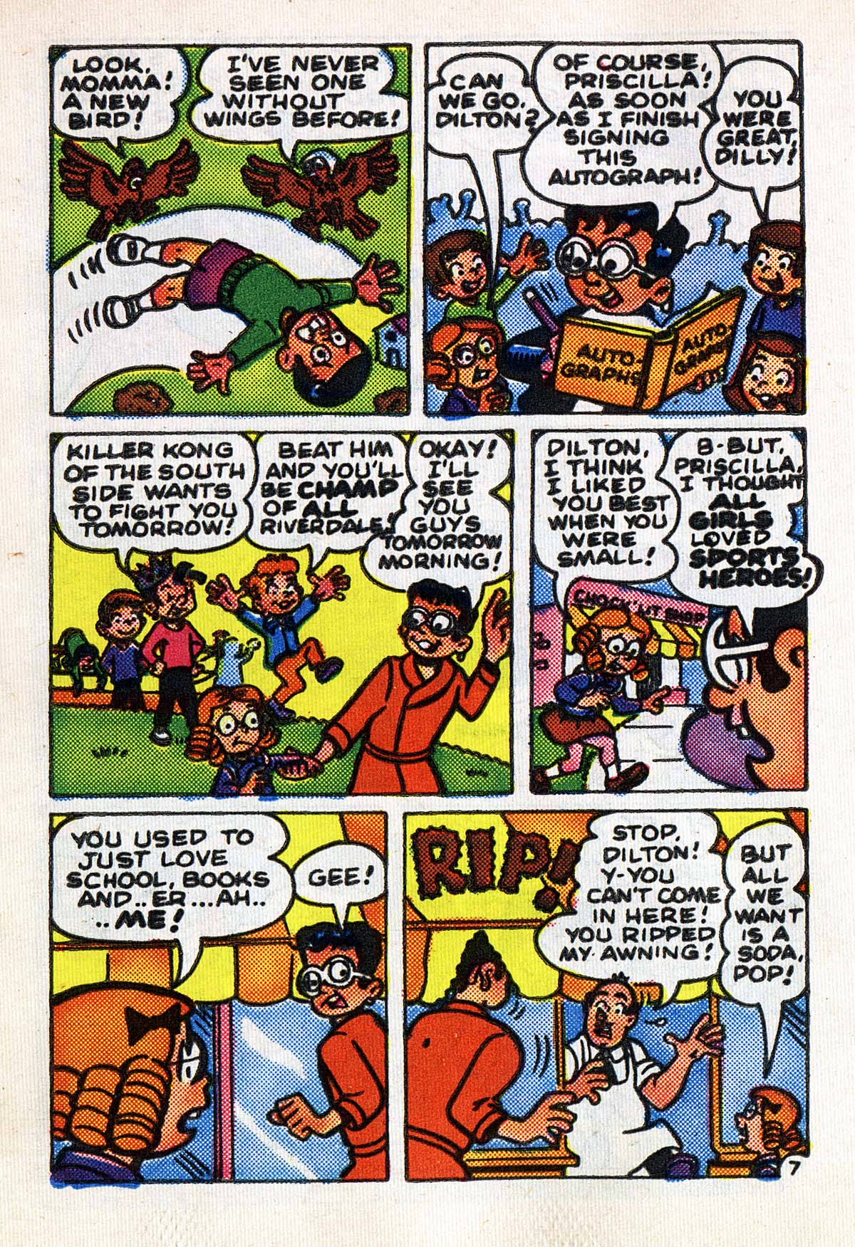Read online Little Archie Comics Digest Magazine comic -  Issue #34 - 57