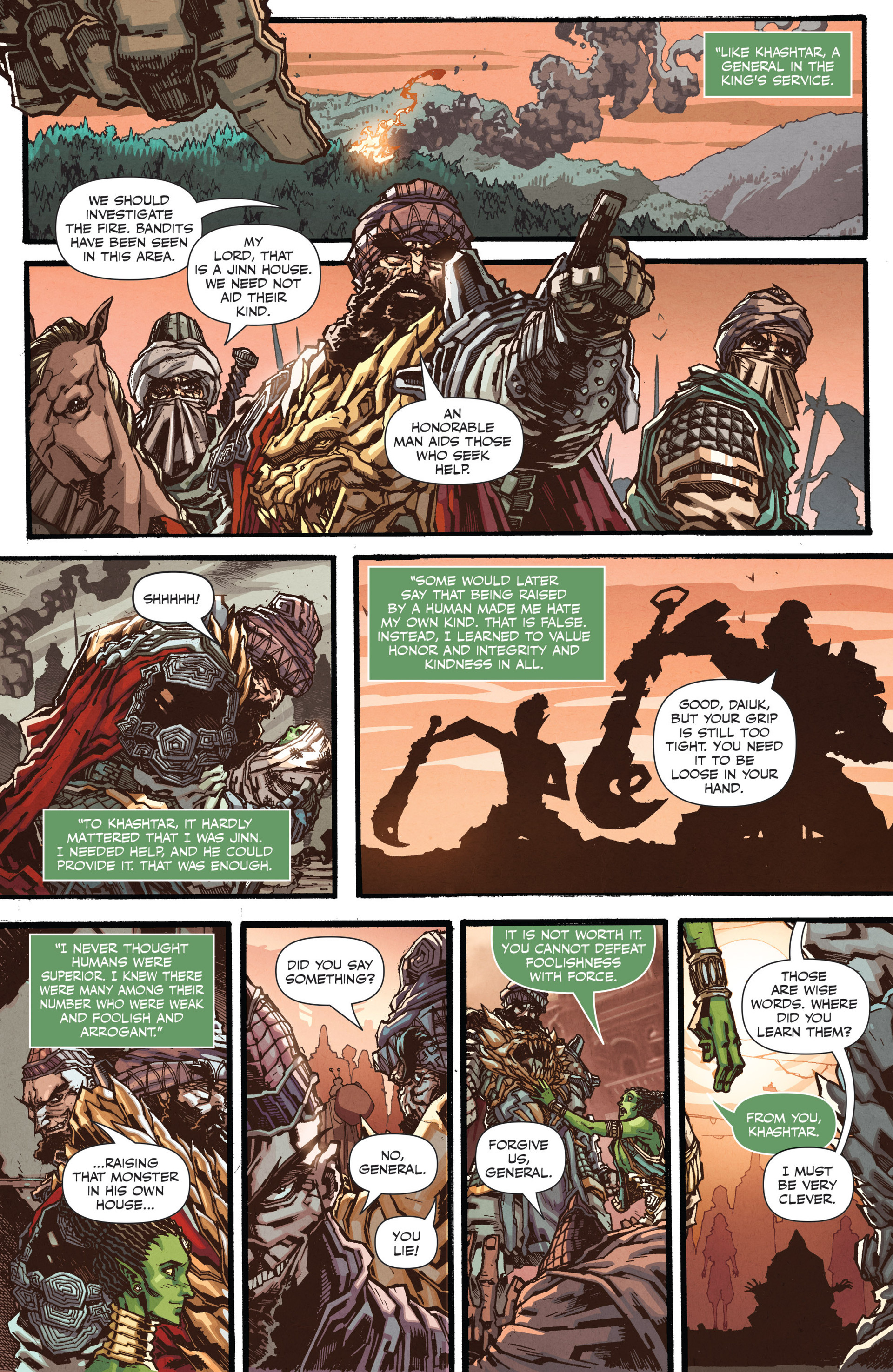 Read online Jinnrise comic -  Issue #6 - 11