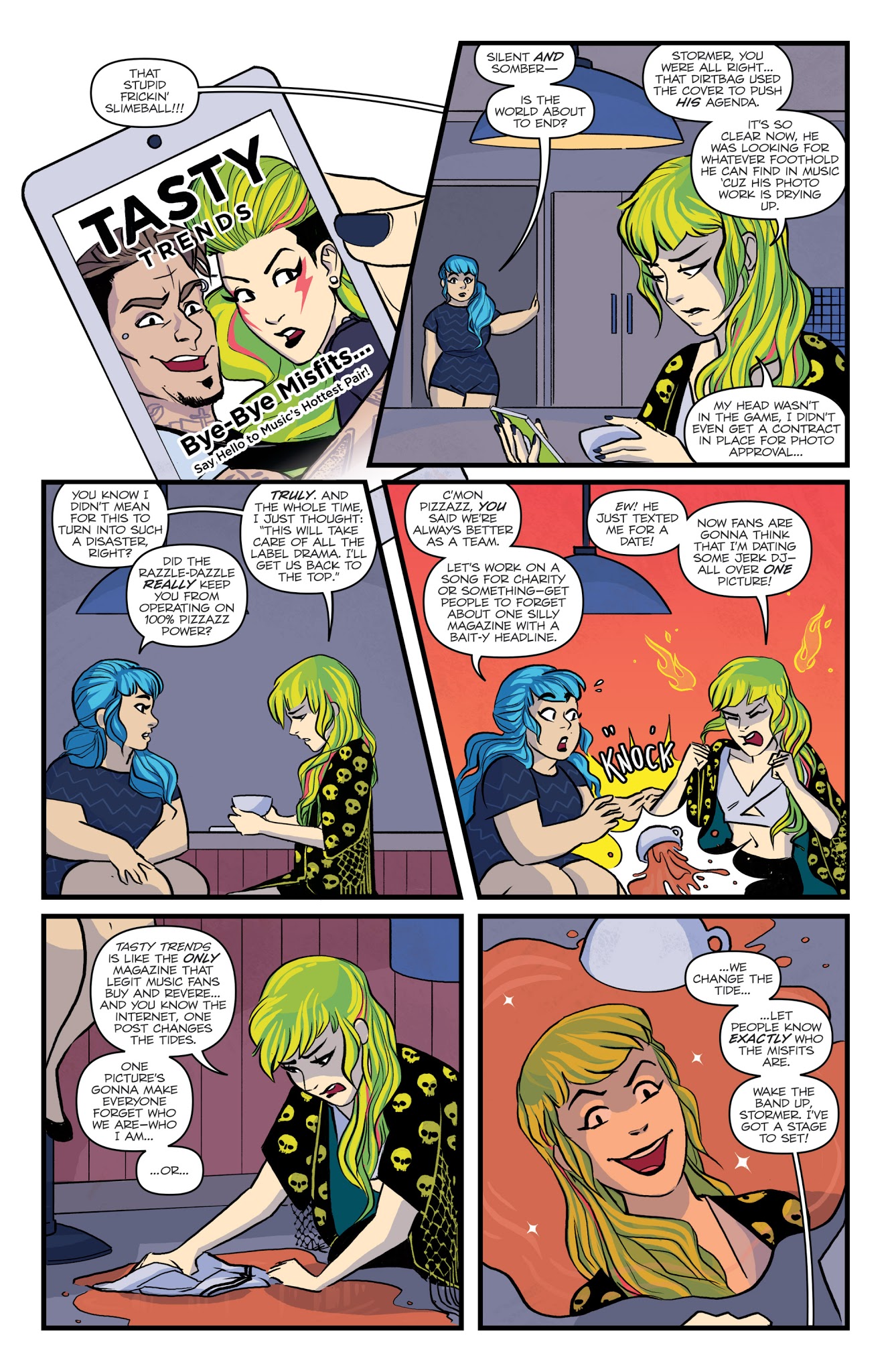 Read online Jem and the Holograms: Dimensions comic -  Issue #4 - 10