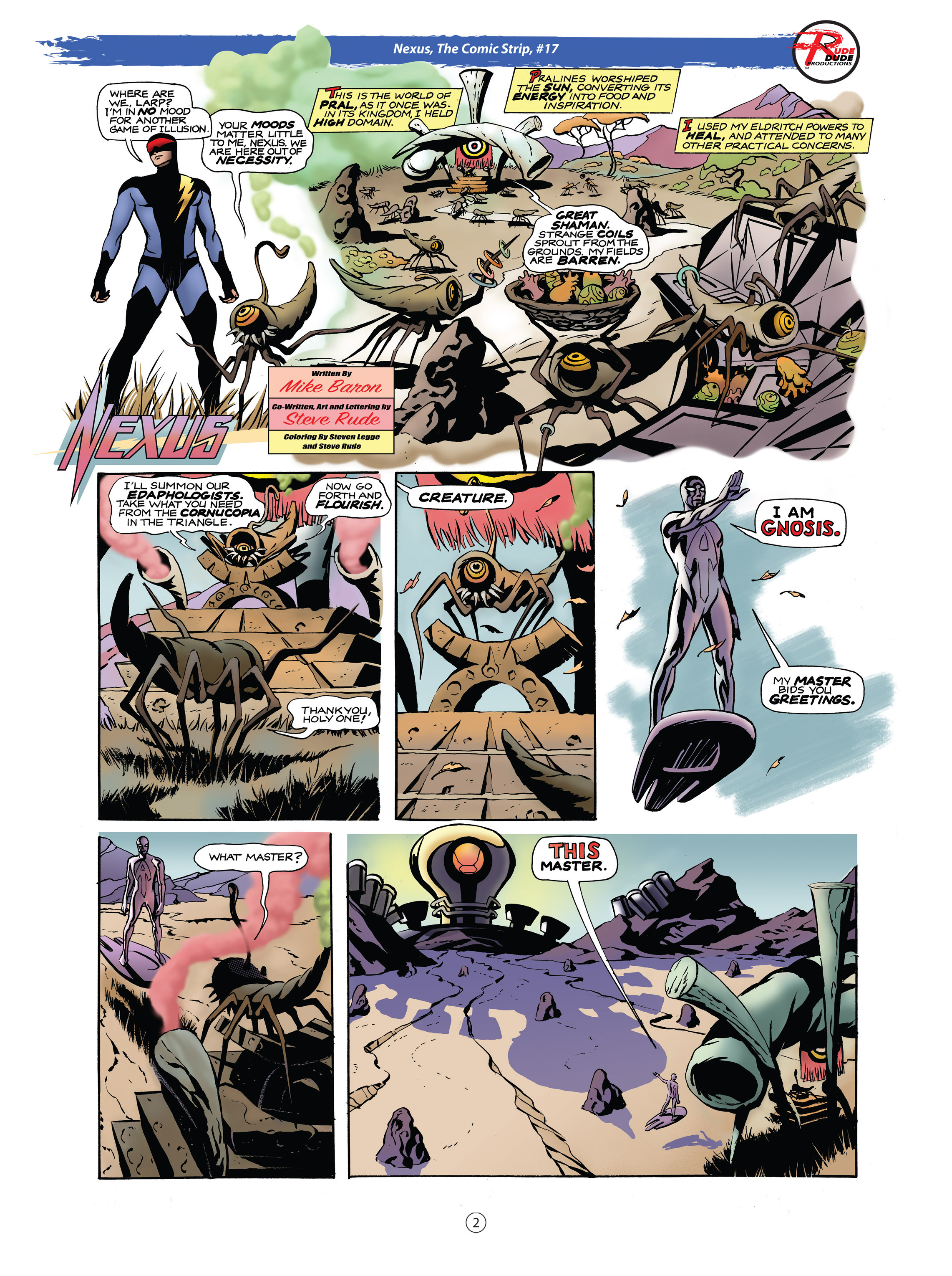 Read online Nexus: The Comic Strip comic -  Issue #5 - 2