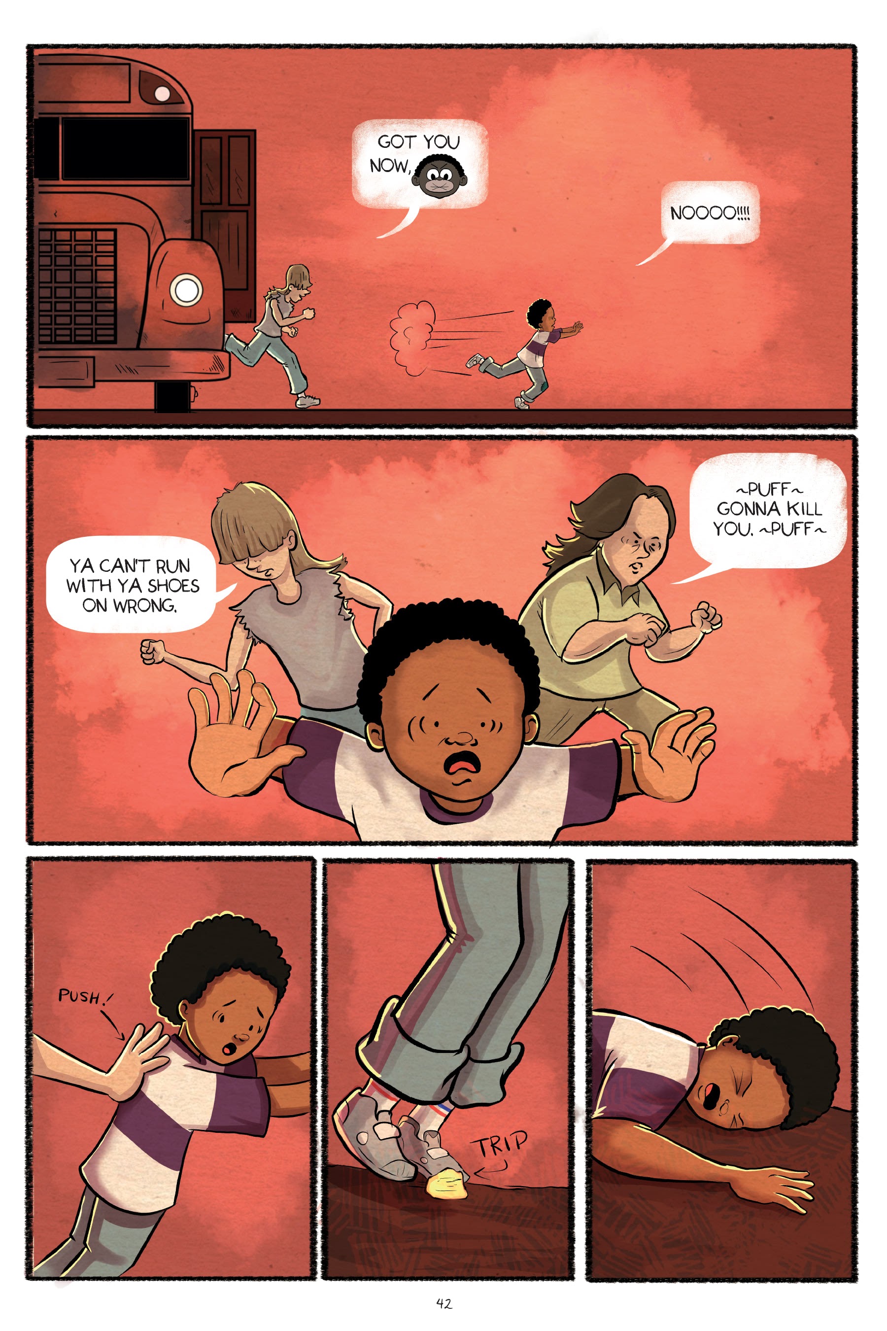 Read online Fights: One Boy's Triumph Over Violence comic -  Issue # TPB (Part 1) - 42