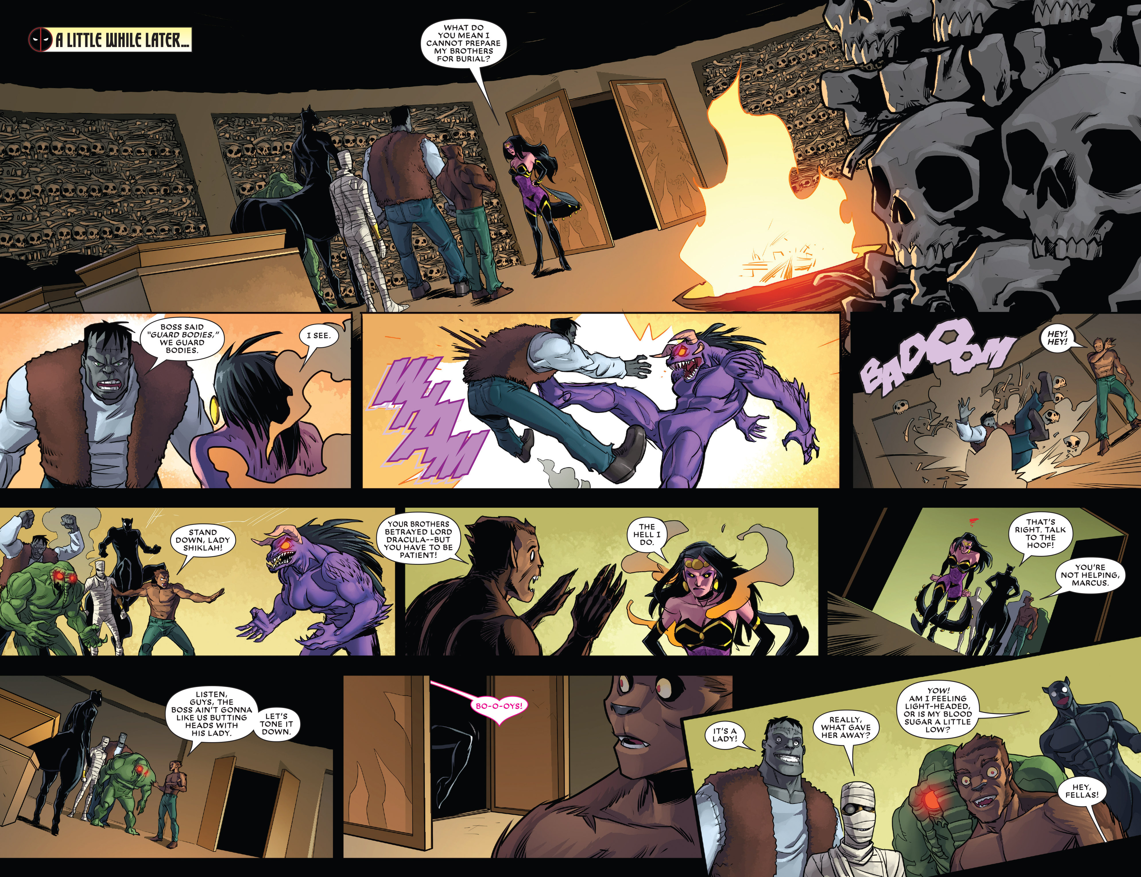 Read online Mrs. Deadpool and the Howling Commandos comic -  Issue #1 - 10