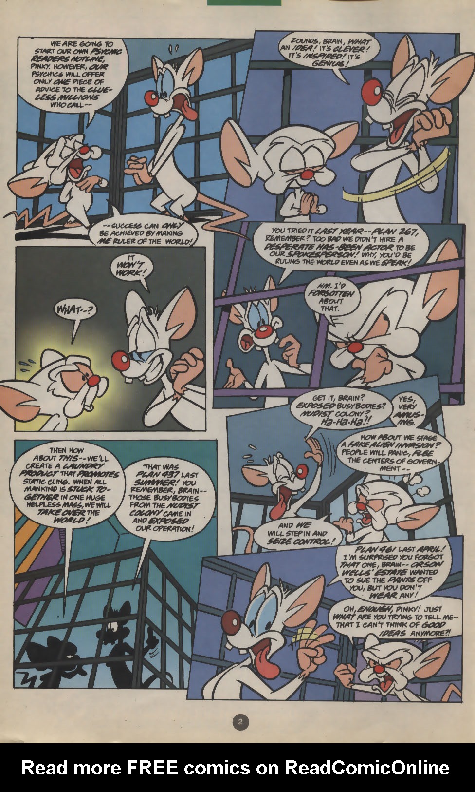 Read online Pinky and The Brain comic -  Issue #4 - 3