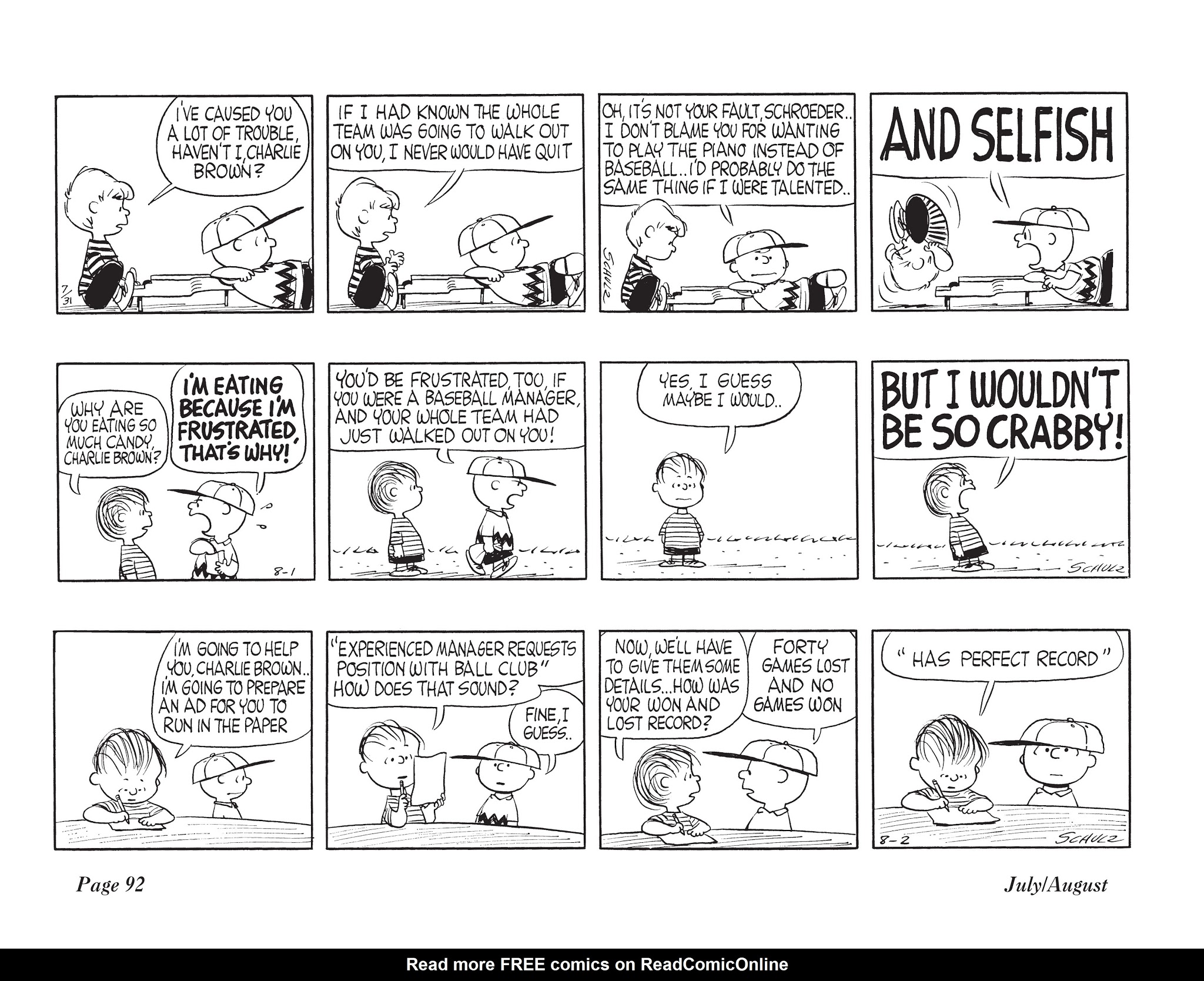 Read online The Complete Peanuts comic -  Issue # TPB 6 - 107