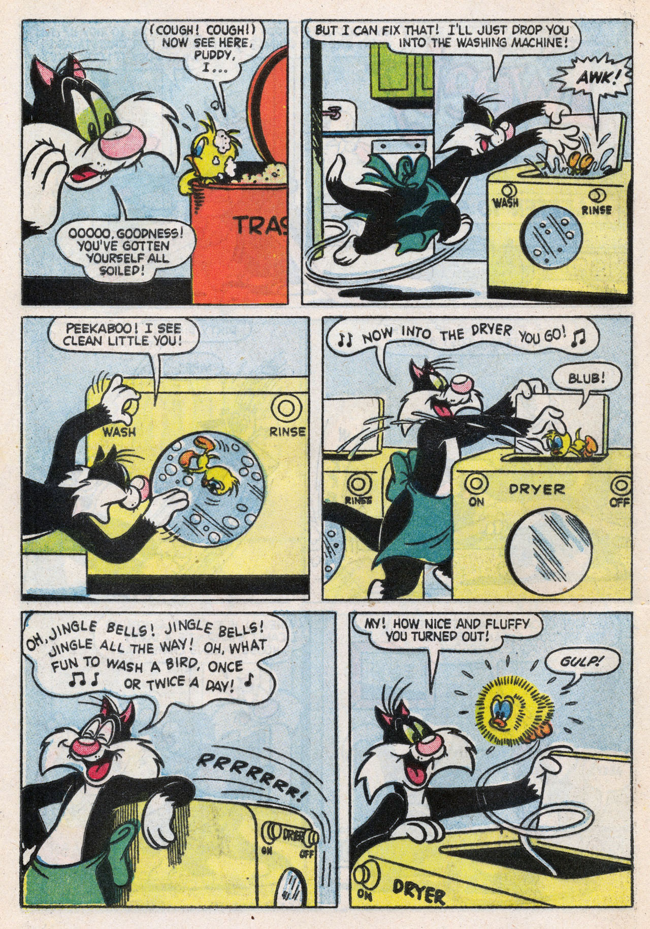Read online Bugs Bunny's Christmas Funnies comic -  Issue # TPB 9 - 36