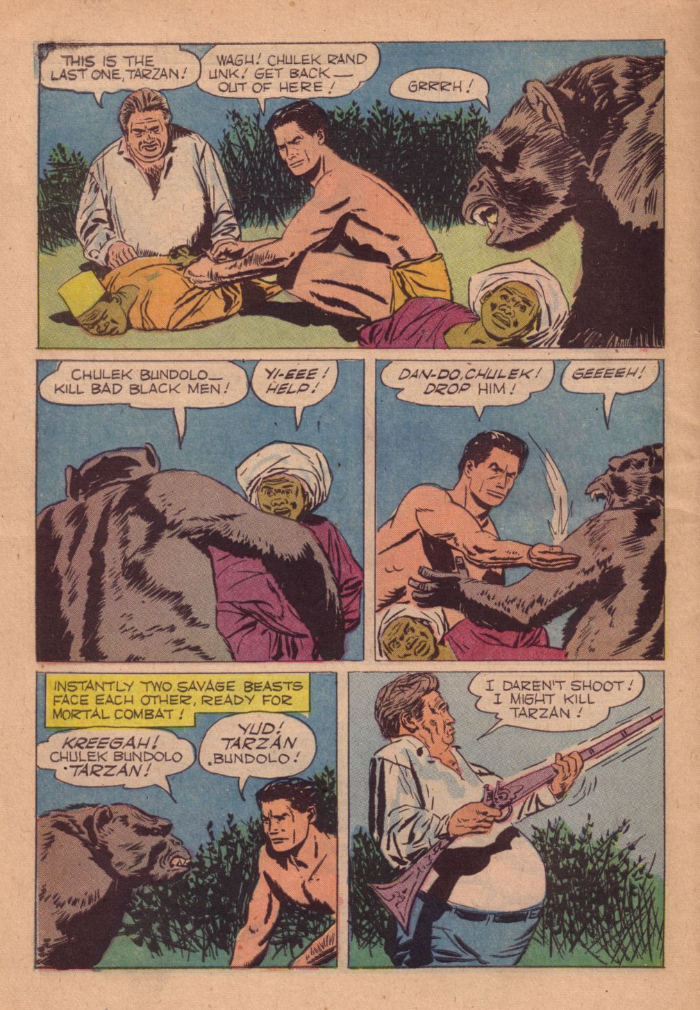 Read online Tarzan (1948) comic -  Issue #109 - 10